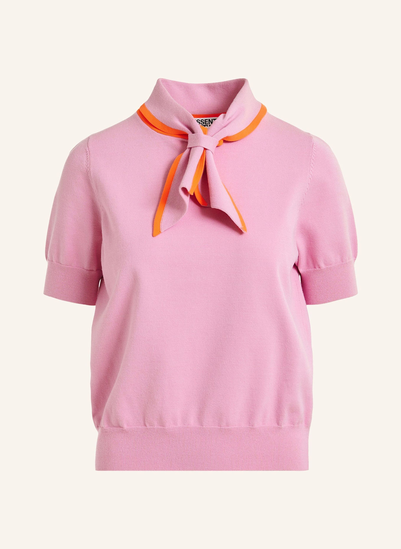 ESSENTIEL ANTWERP Strickshirt JONDA: ORANGE/ ROSA