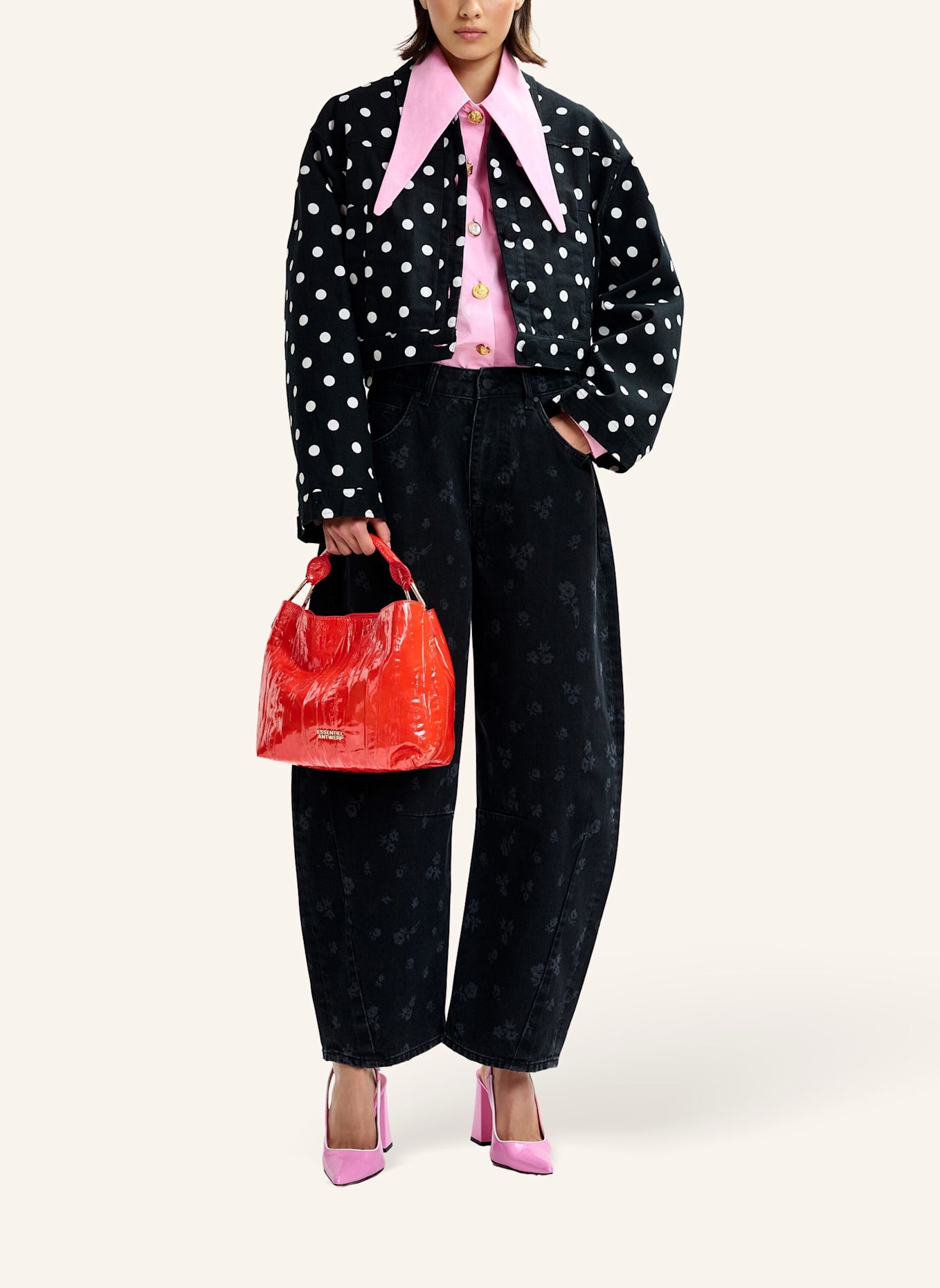 ESSENTIEL ANTWERP Tasche JHOSSI: ORANGE/ ROSA