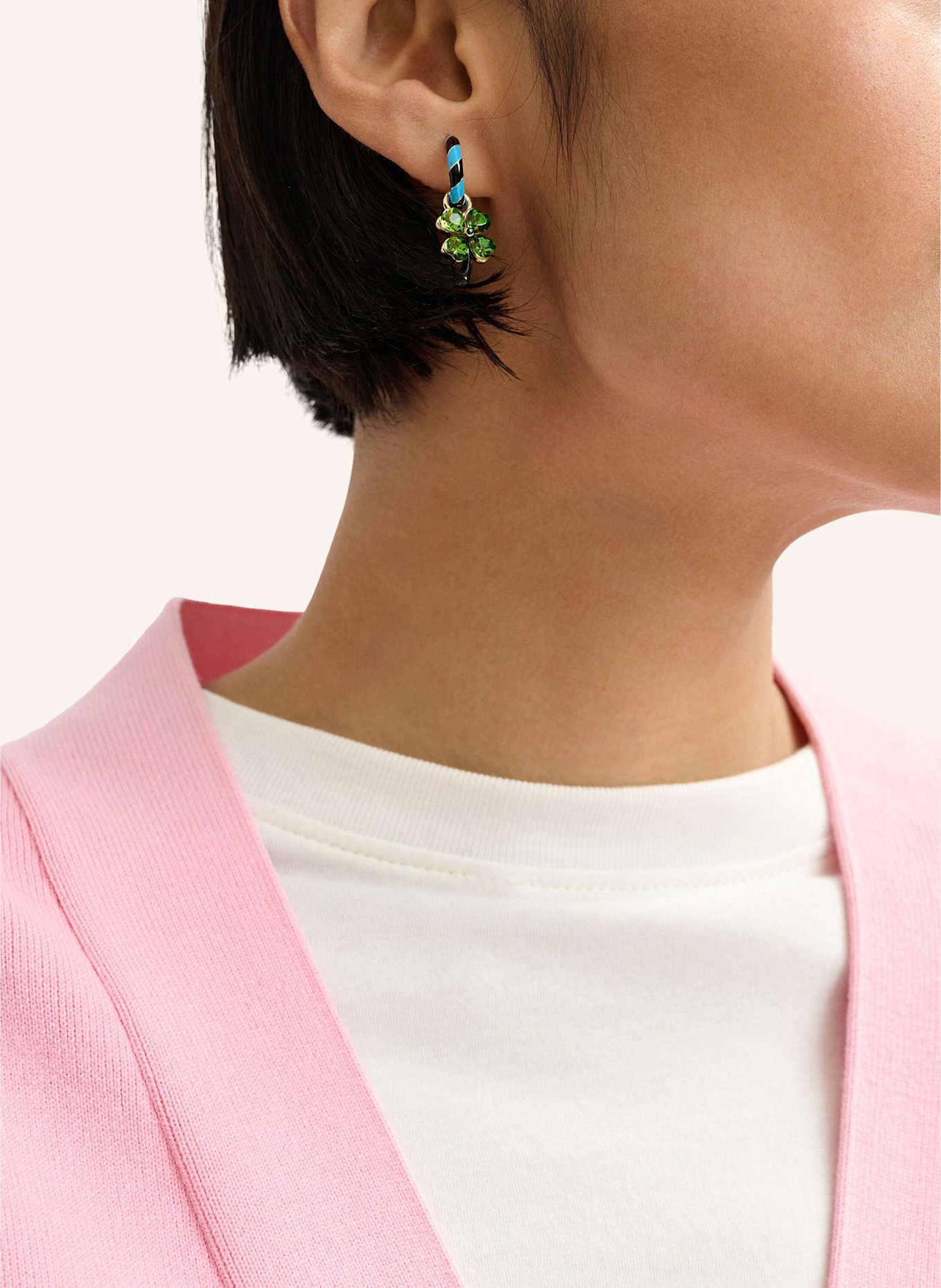 ESSENTIEL ANTWERP Schmuck JOVER: DUNKELGRÜN/ HELLBLAU