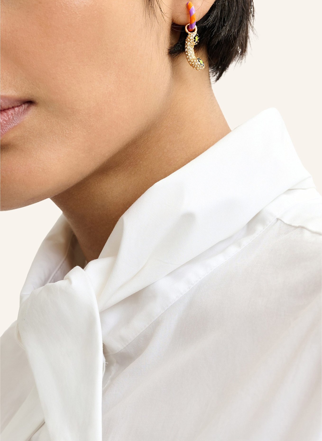 ESSENTIEL ANTWERP Schmuck JOCAT: ORANGE/ LILA