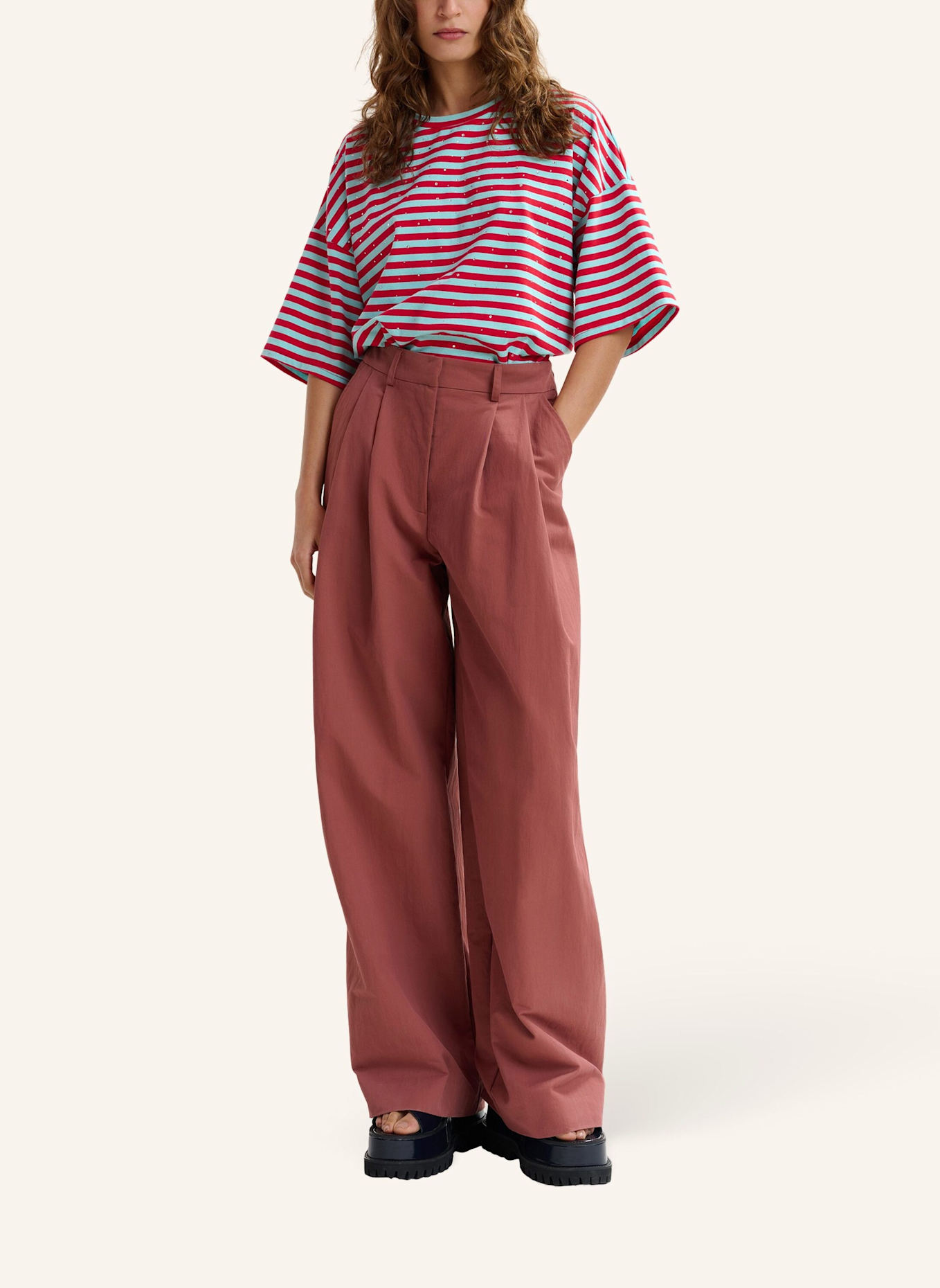 ESSENTIEL ANTWERP Hose JAZMINE: ORANGE