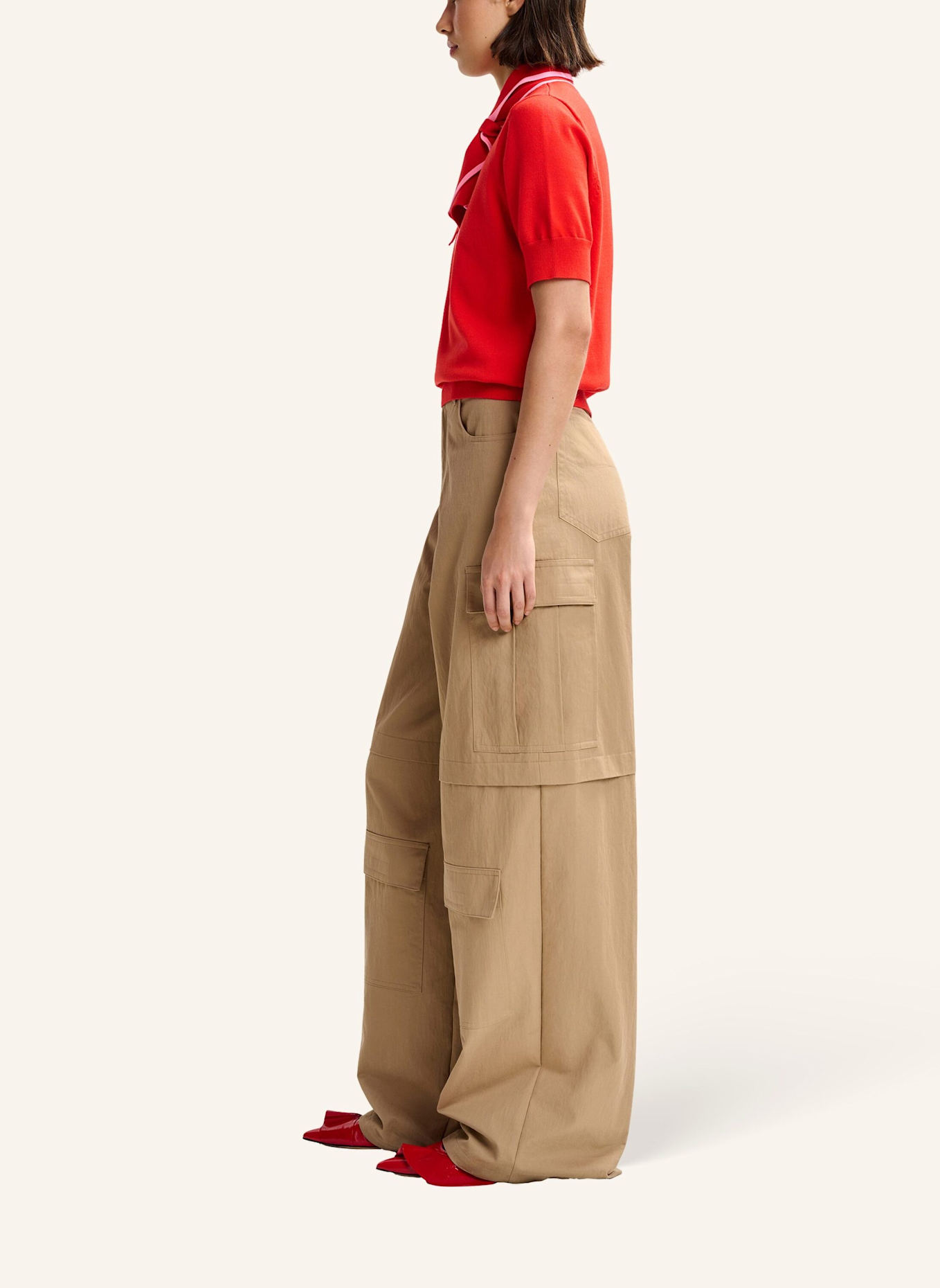 ESSENTIEL ANTWERP Hose JAXXON: HELLBRAUN