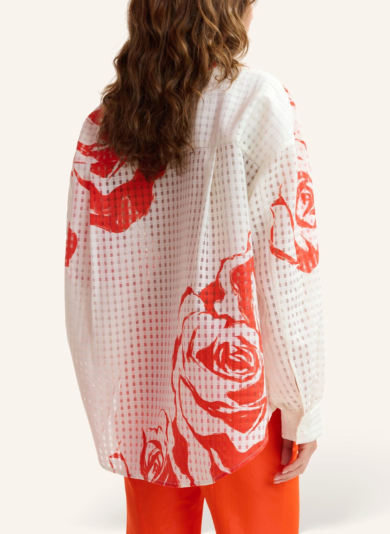 ESSENTIEL ANTWERP Hemd JORANGE: BEIGE/ ORANGE