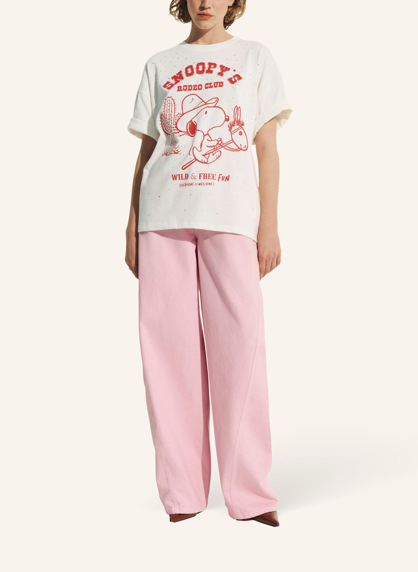 ESSENTIEL ANTWERP T-shirt JUNKI: ROT