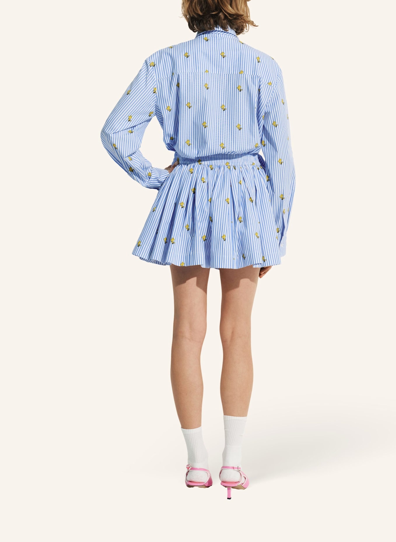 ESSENTIEL ANTWERP Hemd JEPPERMINT: GELB/ WEISS/ HELLBLAU