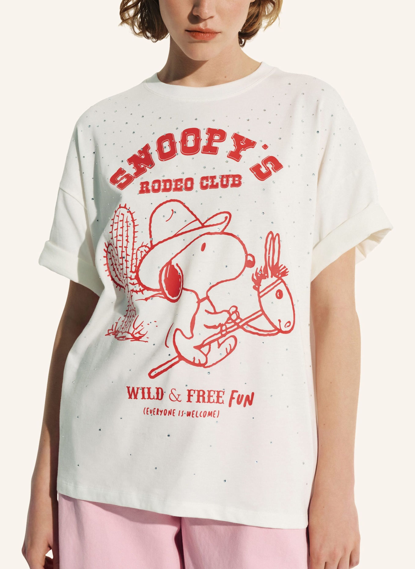 ESSENTIEL ANTWERP T-shirt JUNKI: ROT