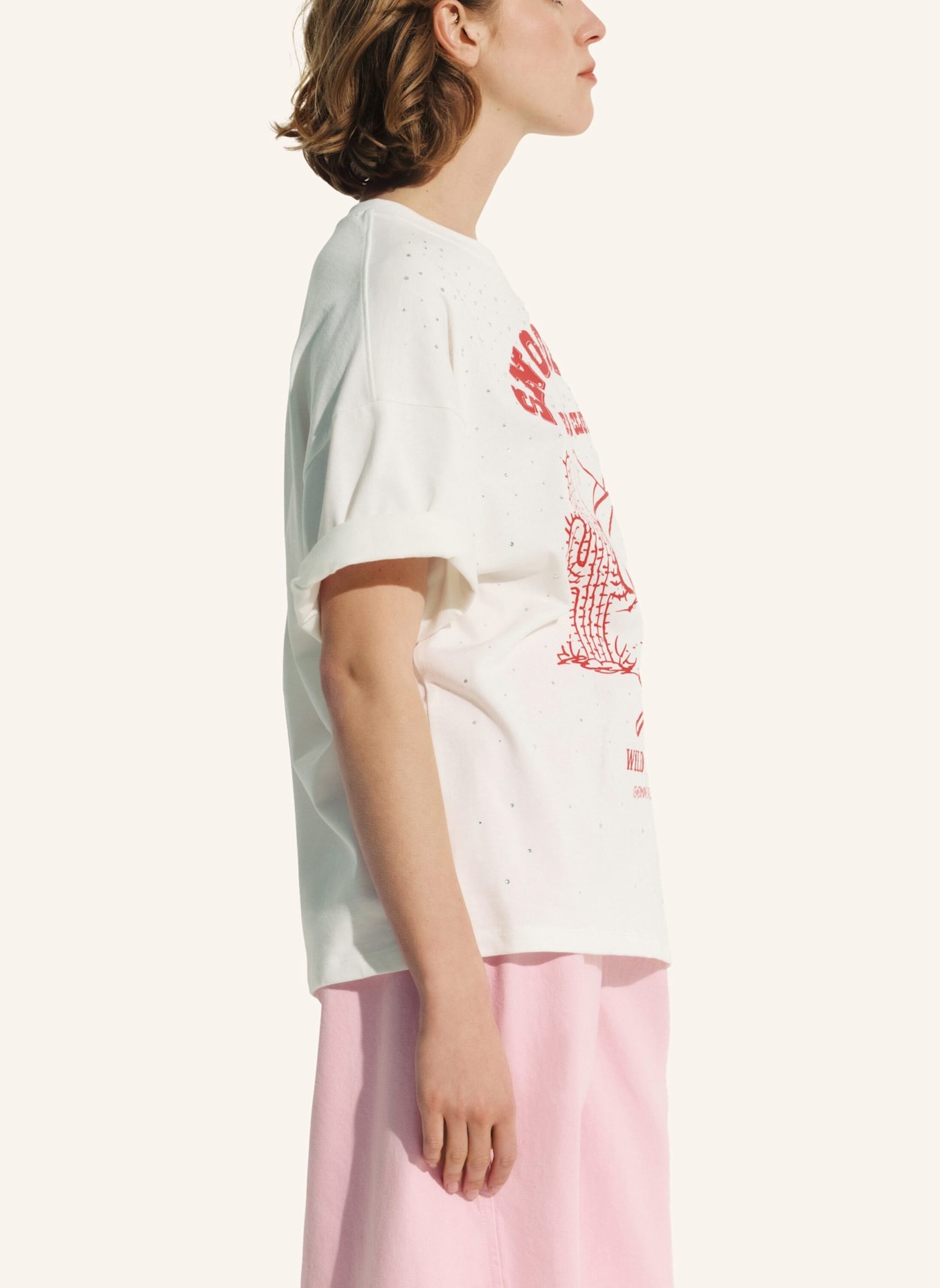 ESSENTIEL ANTWERP T-shirt JUNKI: ROT