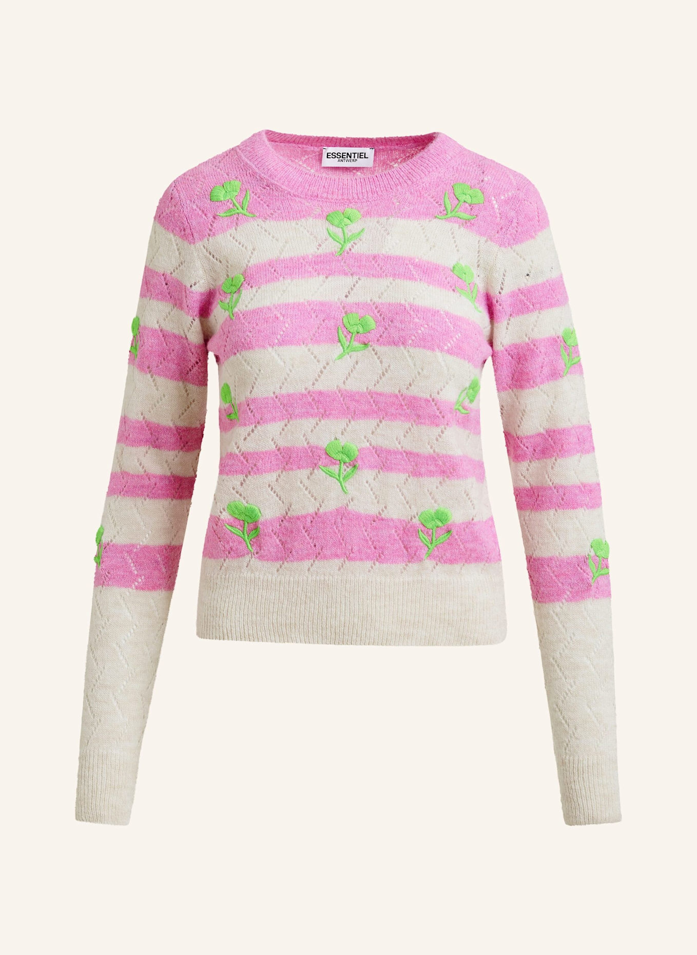 ESSENTIEL ANTWERP JIVINE: GRÜN/ ROSA/ HELLROSA