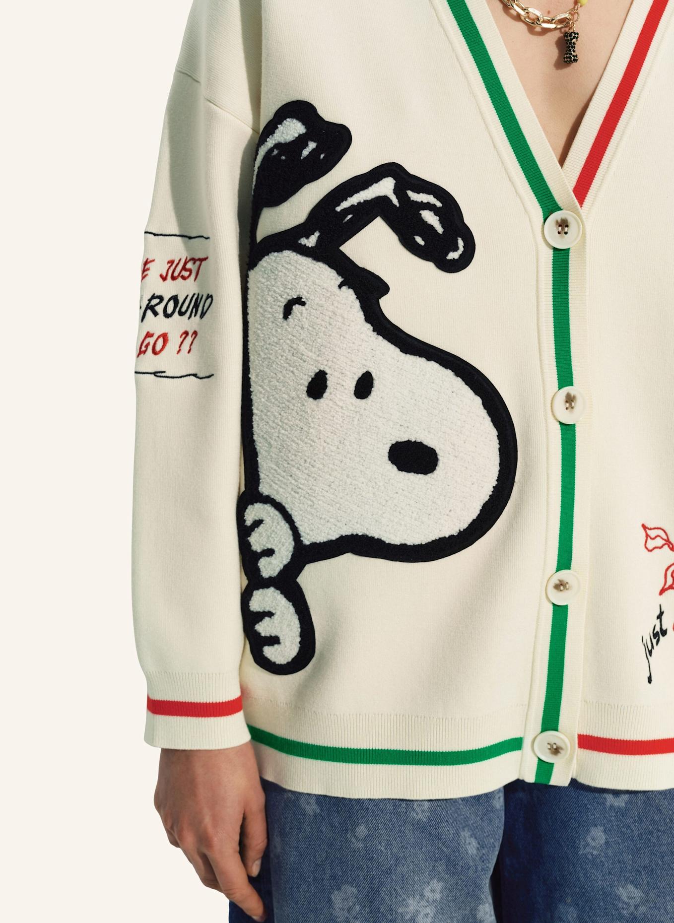 ESSENTIEL ANTWERP Strickjacke JASEBALL: CREME/ WEISS