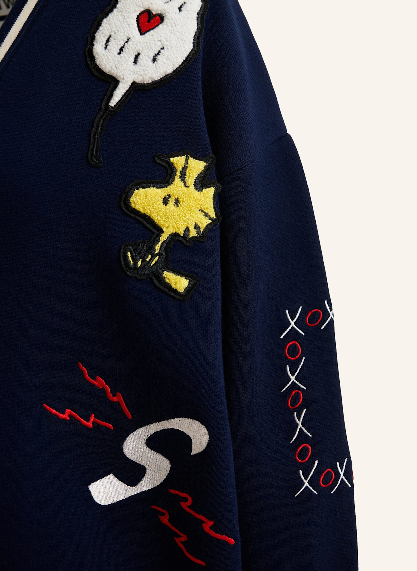 ESSENTIEL ANTWERP Strickjacke JASEBALL: BLAU