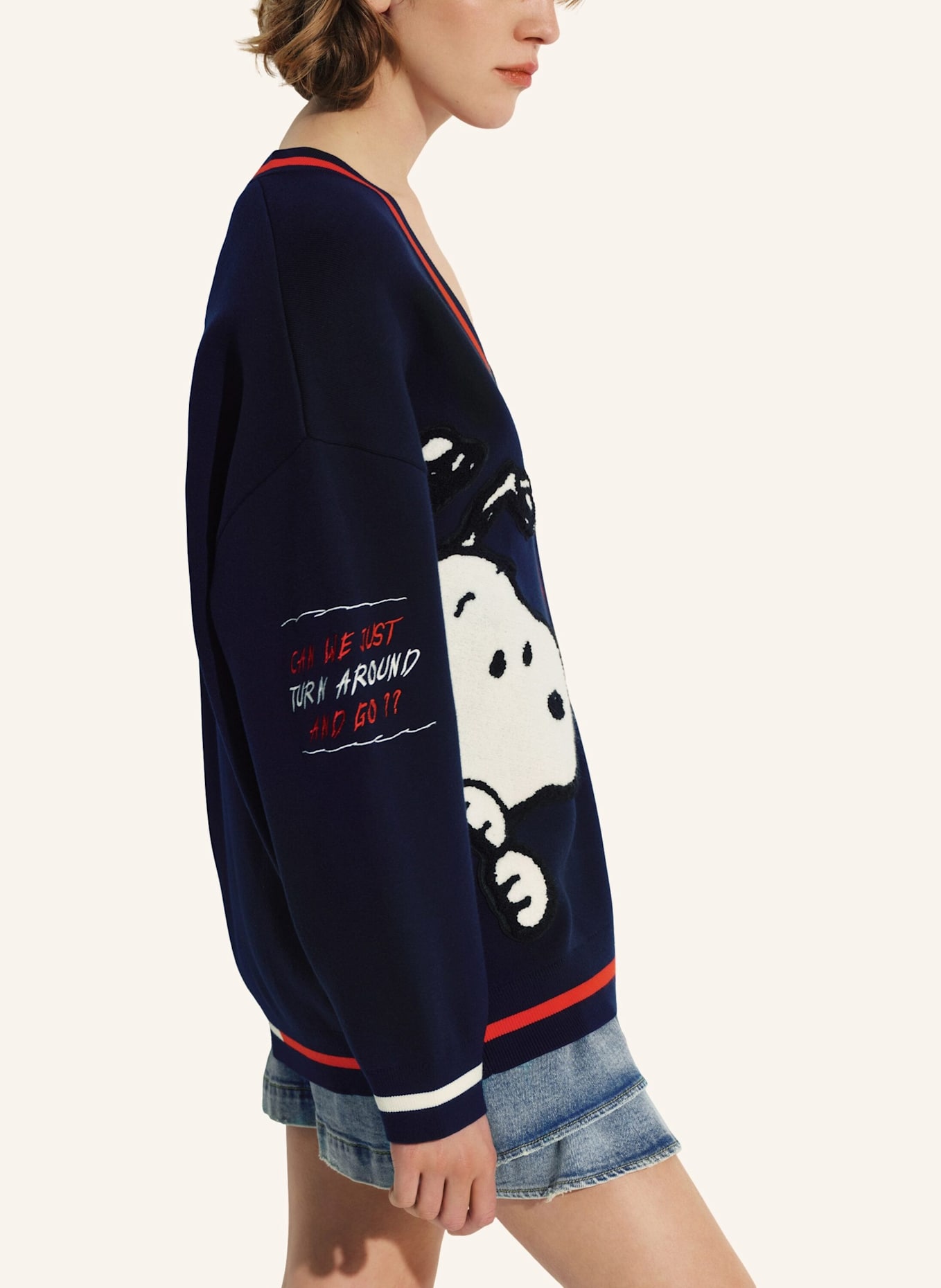 ESSENTIEL ANTWERP Strickjacke JASEBALL: BLAU