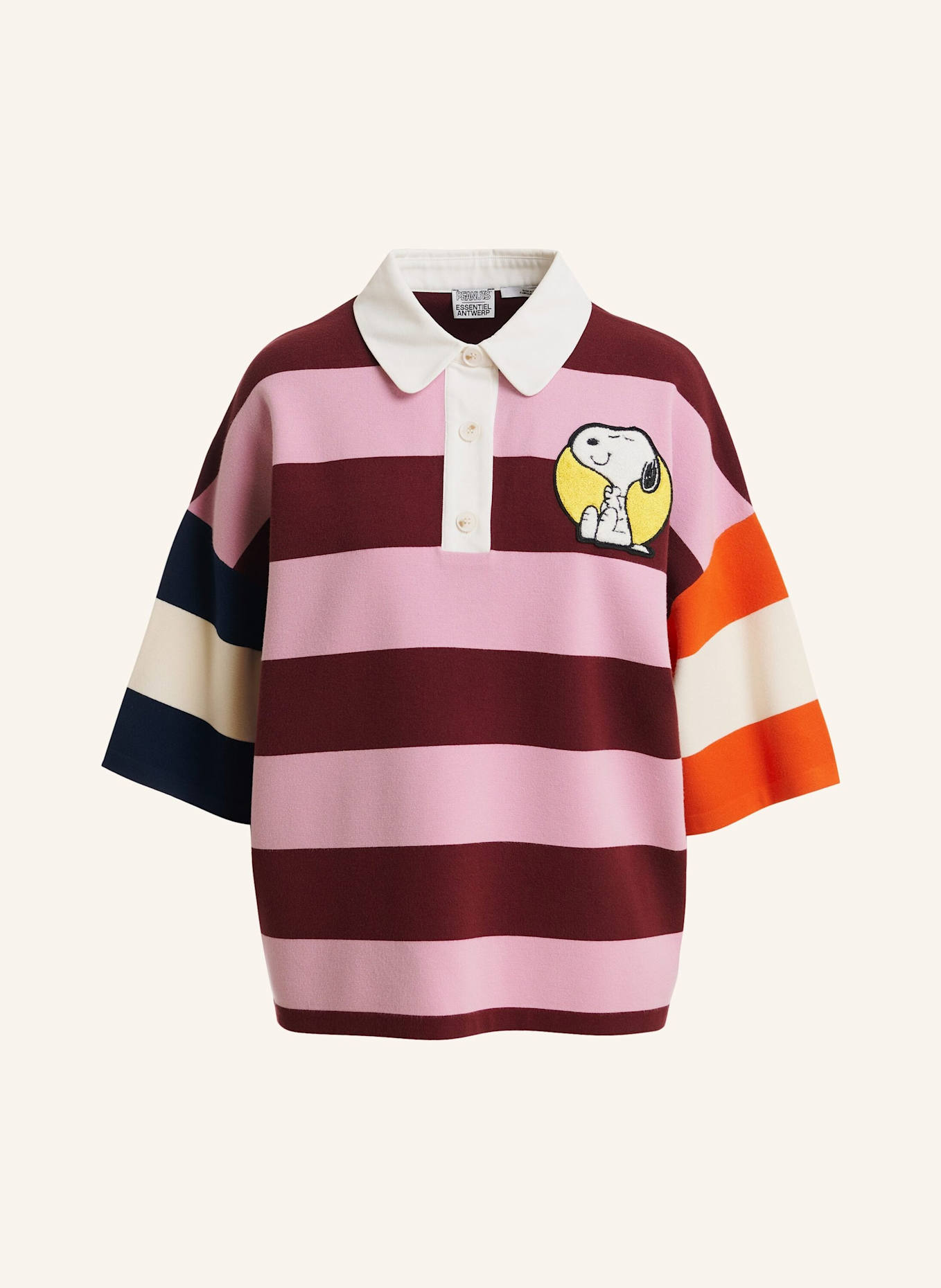 ESSENTIEL ANTWERP Polo JICE: ROSA/ ROT