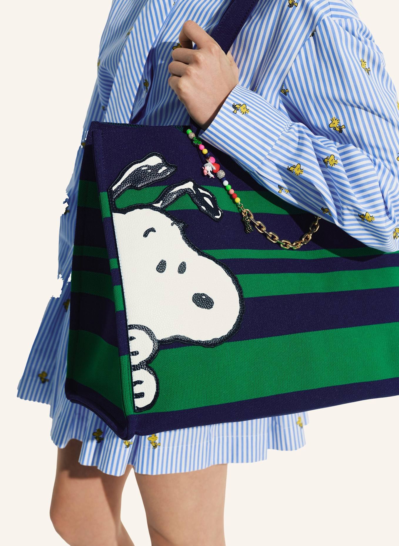 ESSENTIEL ANTWERP Tasche JOBBA: GRÜN/ LILA/ BLAU