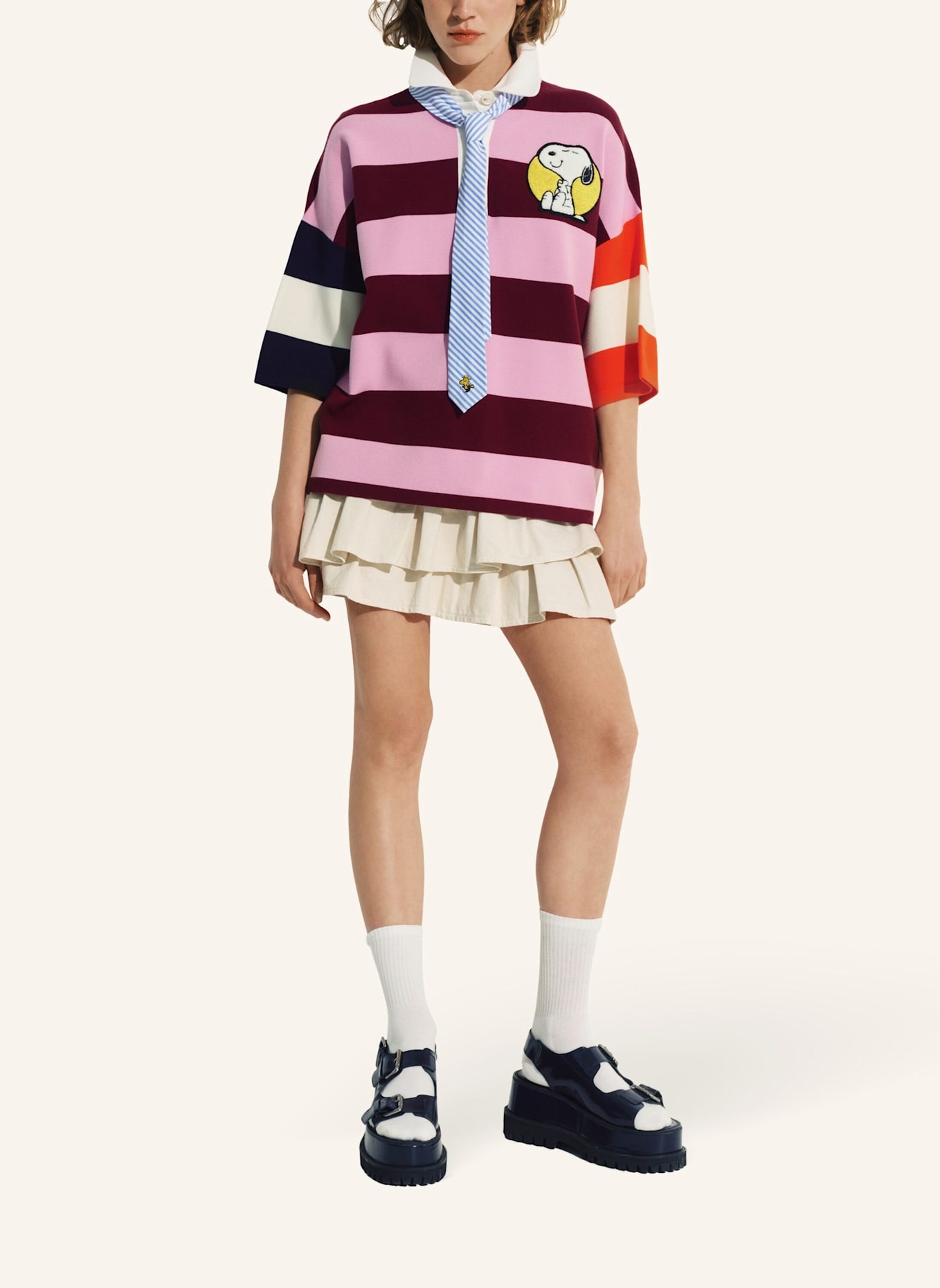 ESSENTIEL ANTWERP Polo JICE: ROSA/ ROT