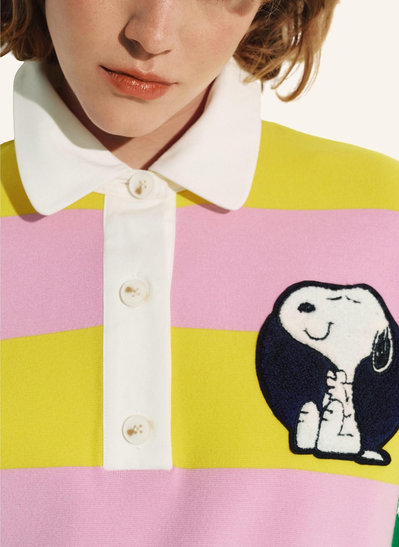 ESSENTIEL ANTWERP Polo JICE: GELB/ LILA