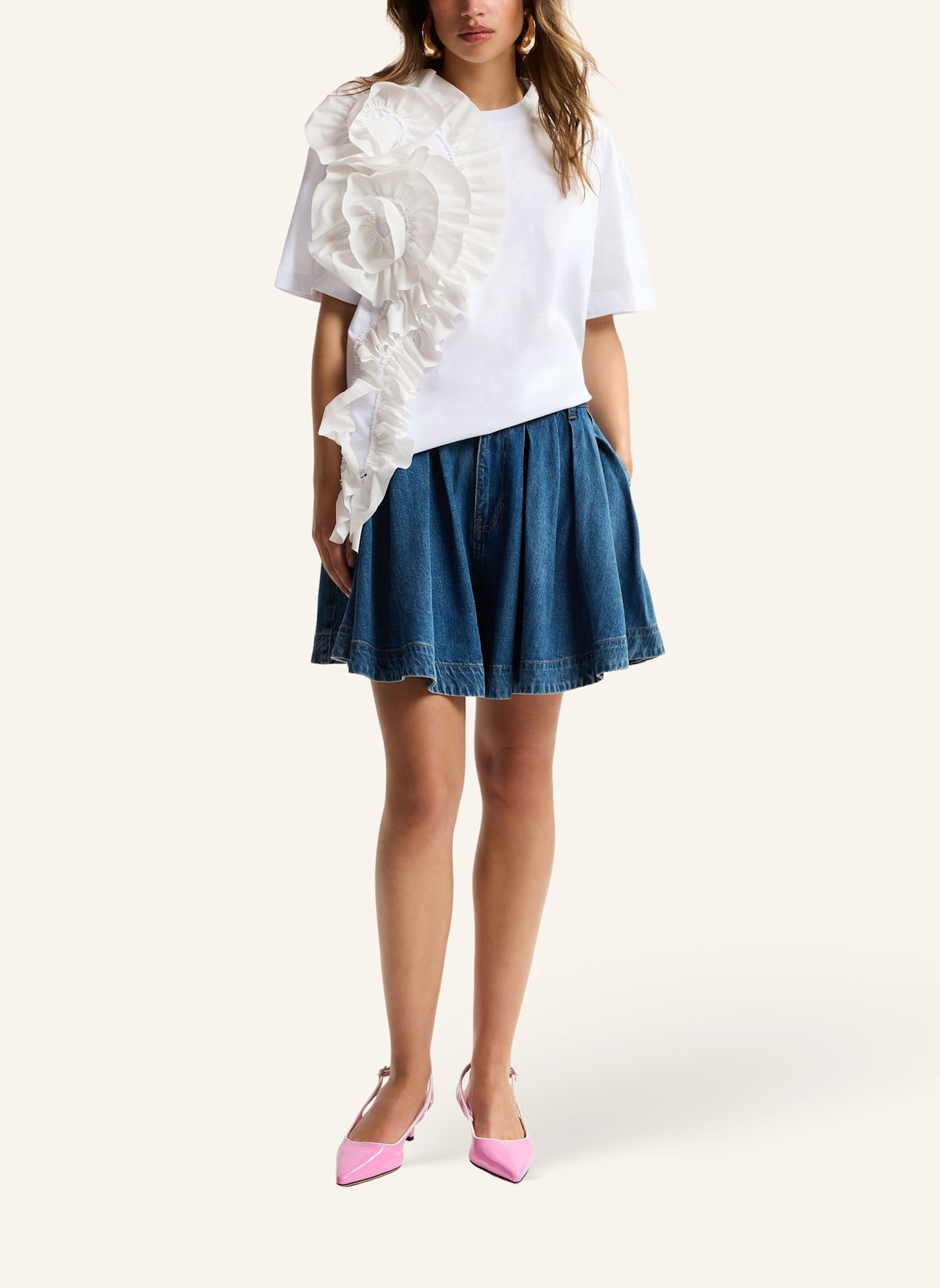 ESSENTIEL ANTWERP T-shirt JIDOLE: WEISS