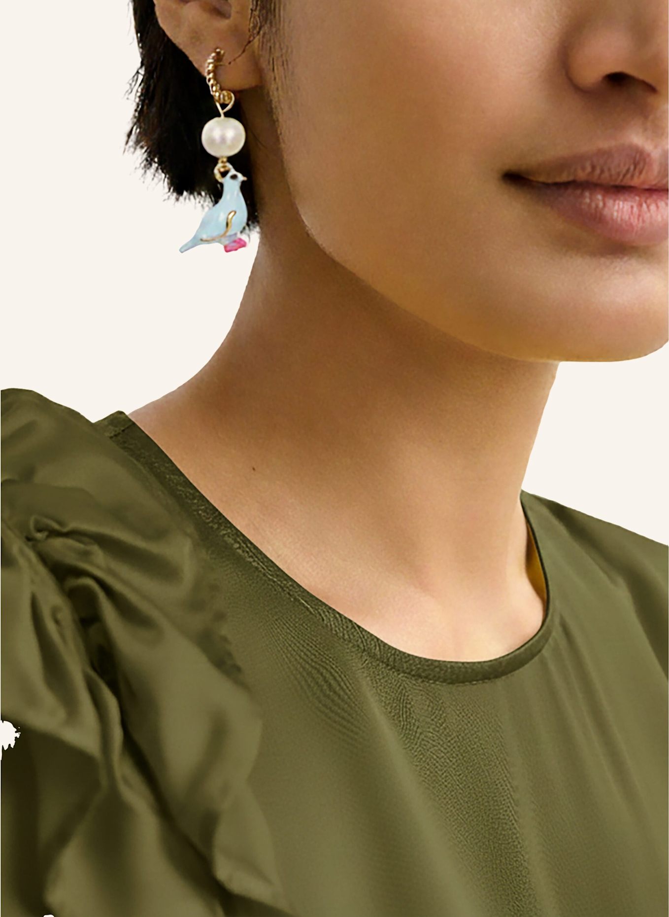 ESSENTIEL ANTWERP Schmuck JHOLY: GELB/ BLAU/ GOLD