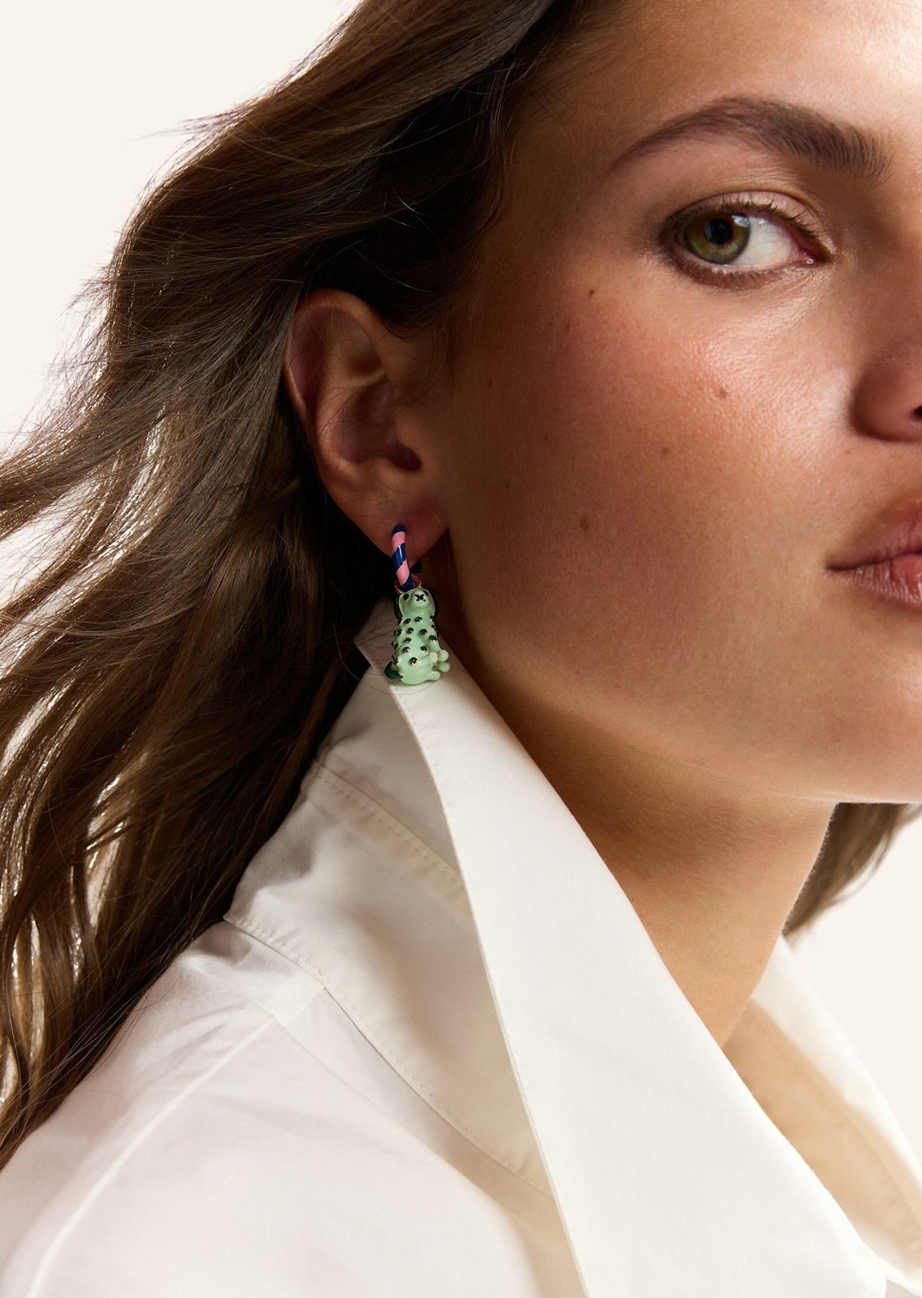 ESSENTIEL ANTWERP Schmuck JUPPY: BLAU/ ROSA