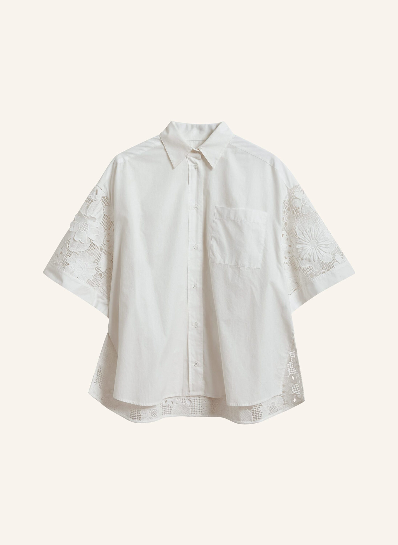 ESSENTIEL ANTWERP Hemd KALI: WEISS