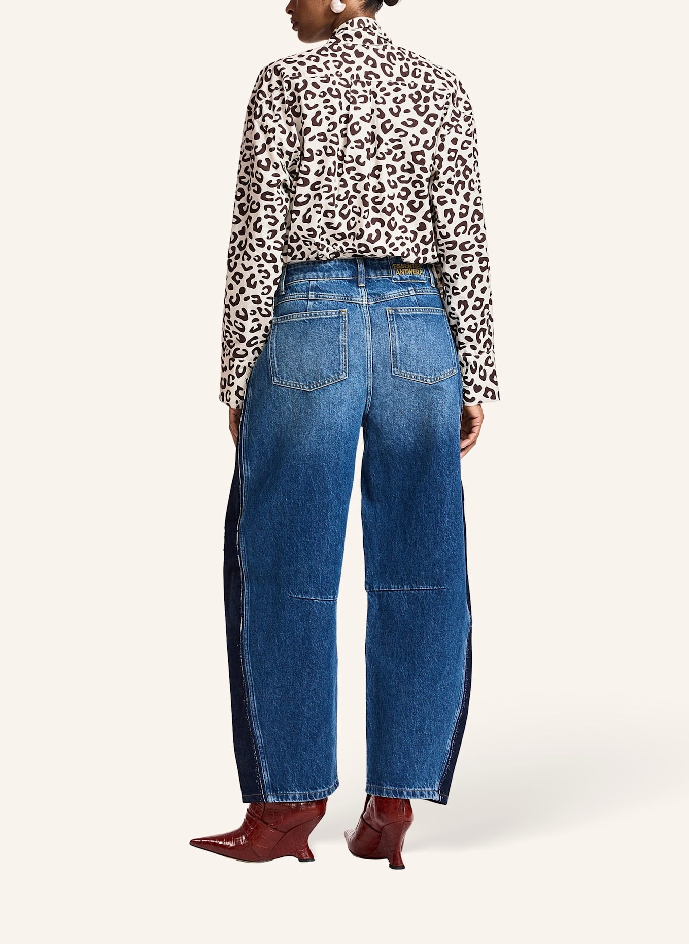 ESSENTIEL ANTWERP Jeans KASHBA: SCHWARZ/ DUNKELBLAU