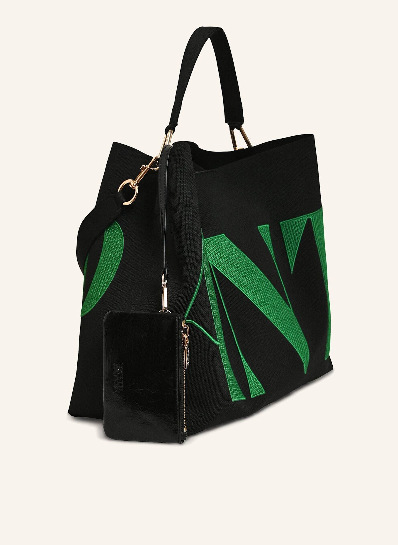 ESSENTIEL ANTWERP Tasche KAROLL: GRÜN/ SCHWARZ