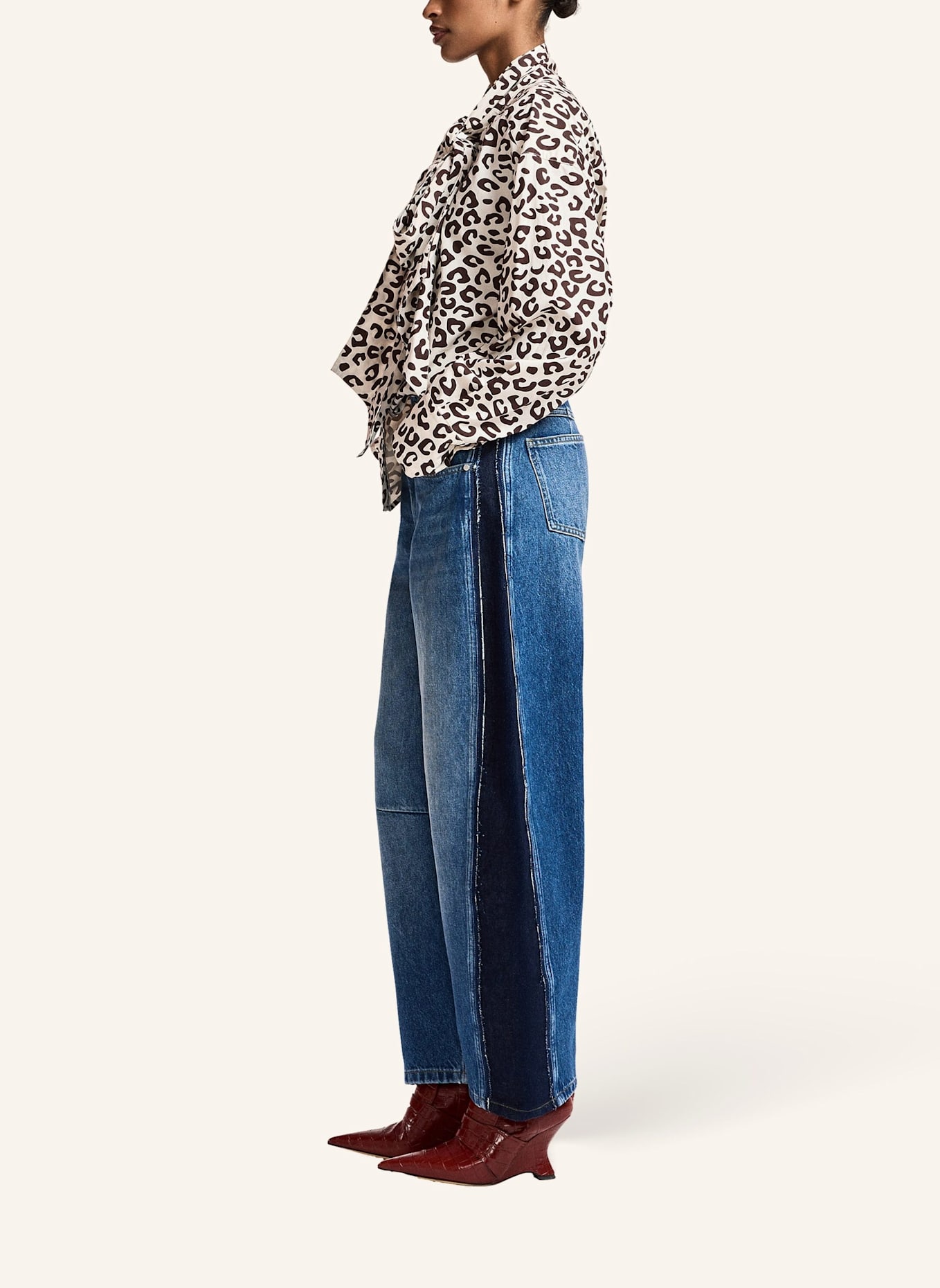 ESSENTIEL ANTWERP Jeans KASHBA: SCHWARZ/ DUNKELBLAU