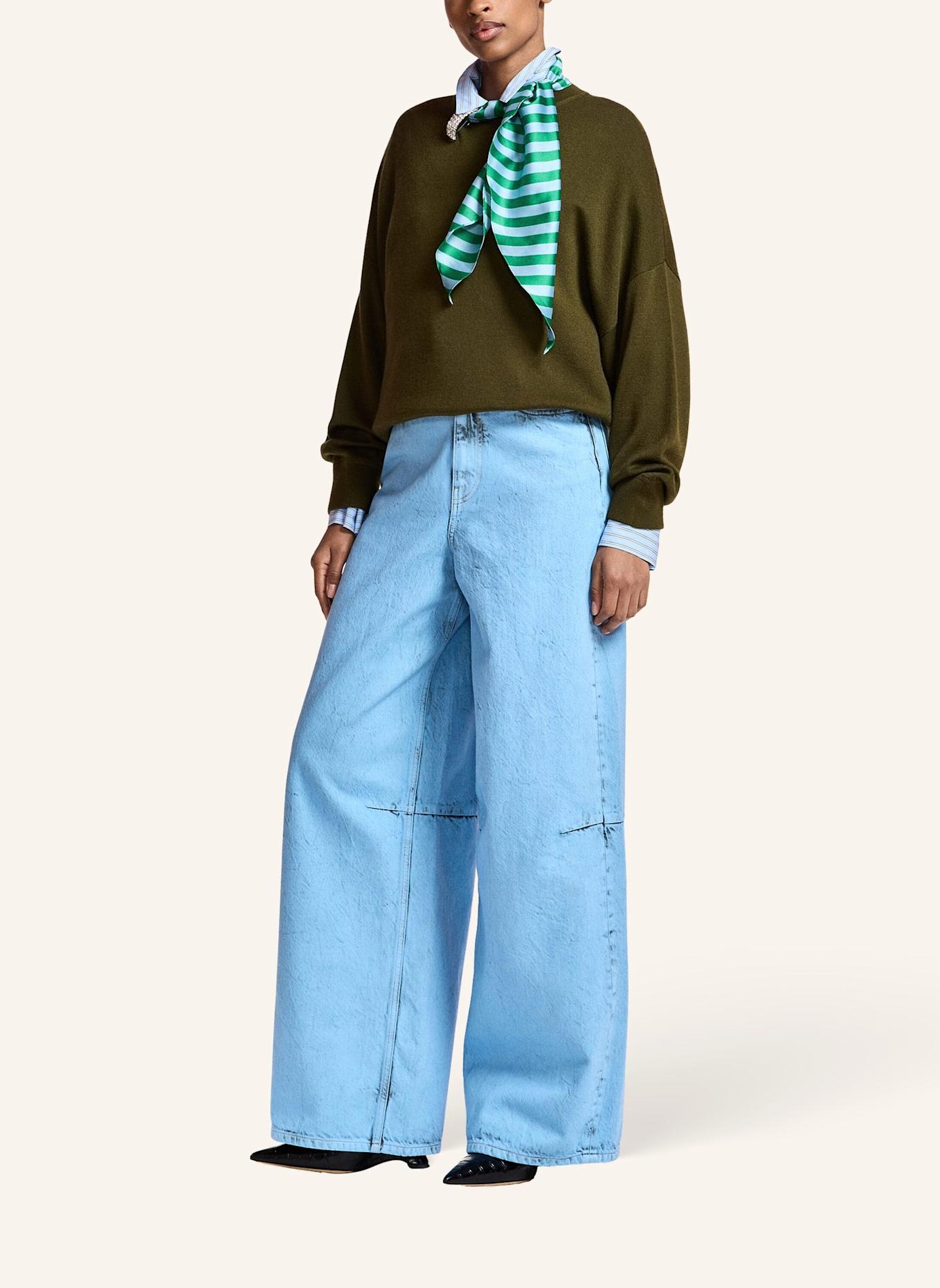 ESSENTIEL ANTWERP Pullover KURTIS: GRÜN/ BLAU/ KHAKI