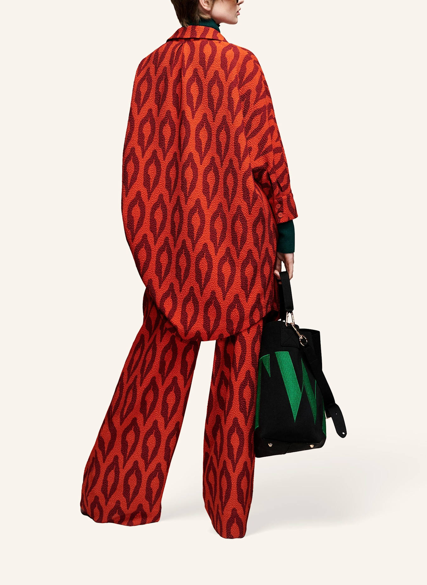 ESSENTIEL ANTWERP Kleid KLUMSY: ORANGE/ ROT