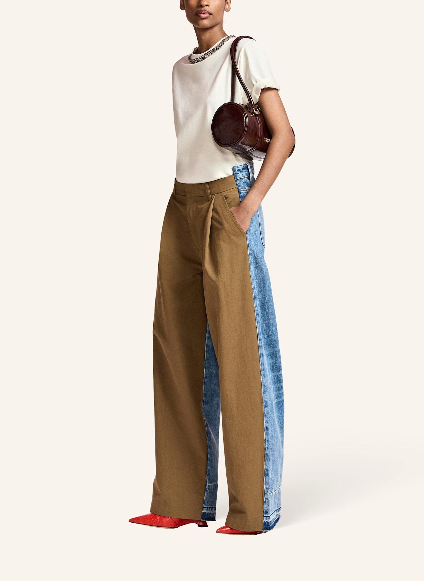 ESSENTIEL ANTWERP Hose KRISP: BLAU/ BRAUN