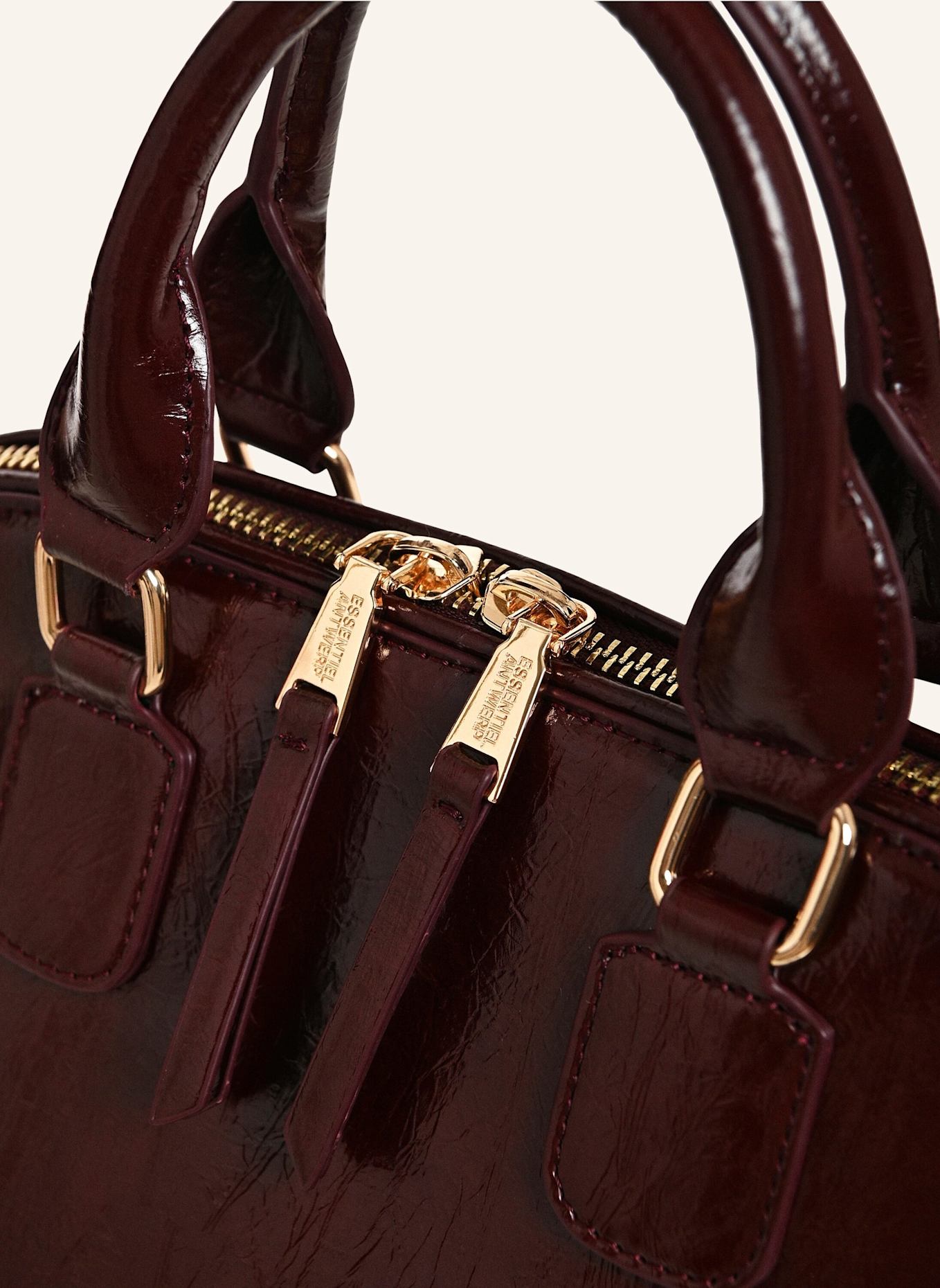 ESSENTIEL ANTWERP Tasche KARLA: BRAUN/ GOLD