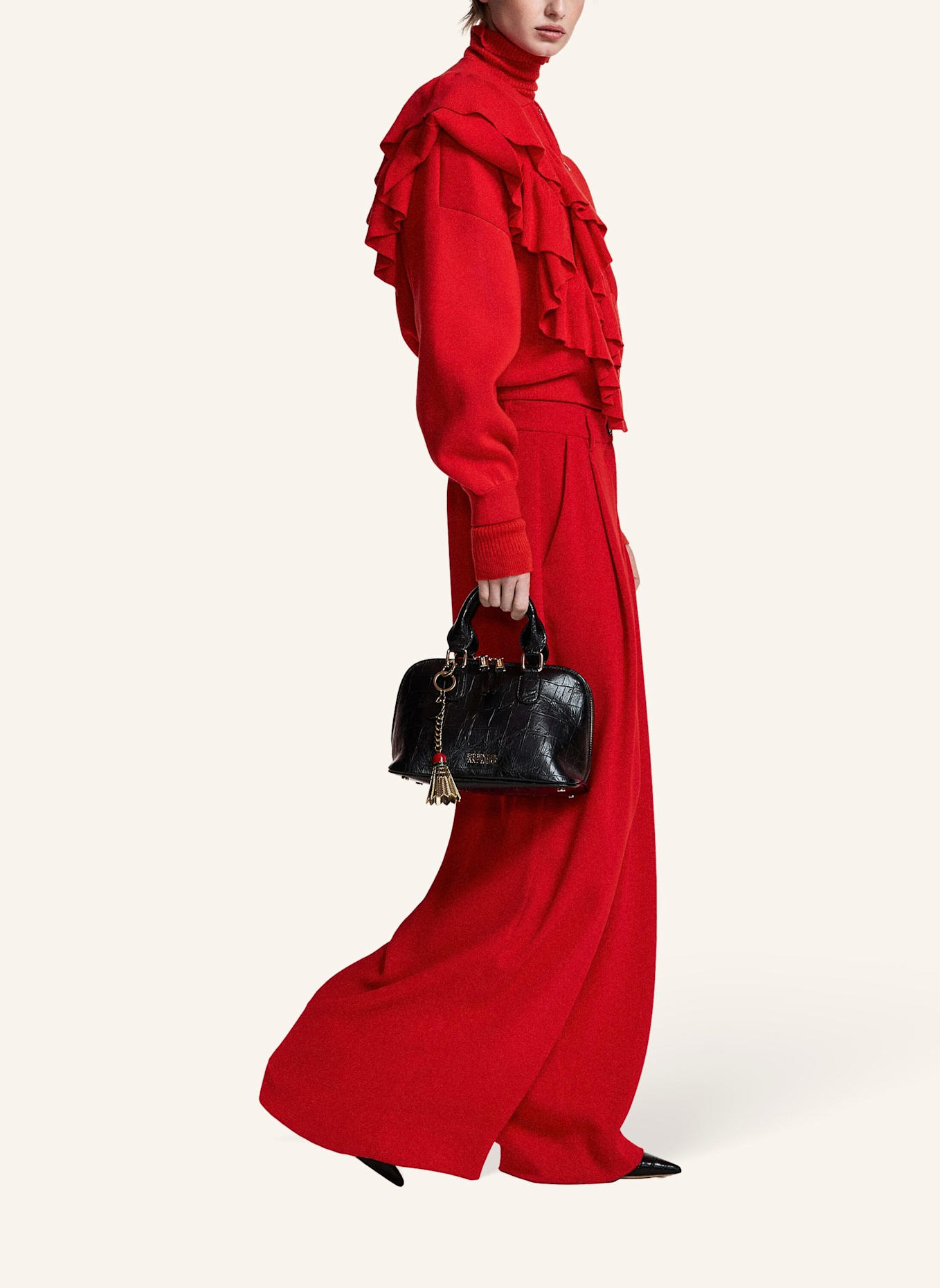 ESSENTIEL ANTWERP Hose KELSEA: ROT