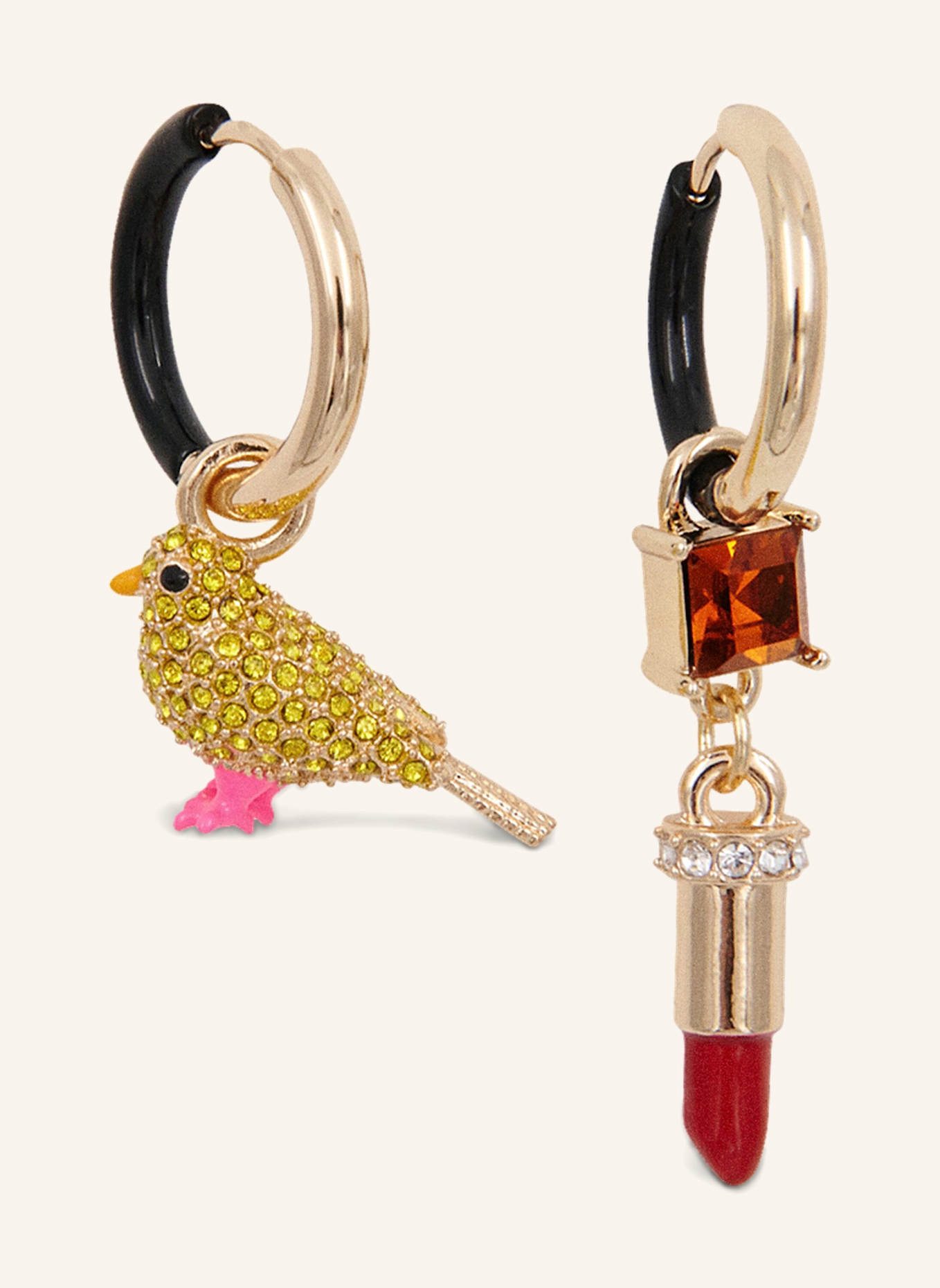 ESSENTIEL ANTWERP Schmuck KIRL: SCHWARZ/ GOLD