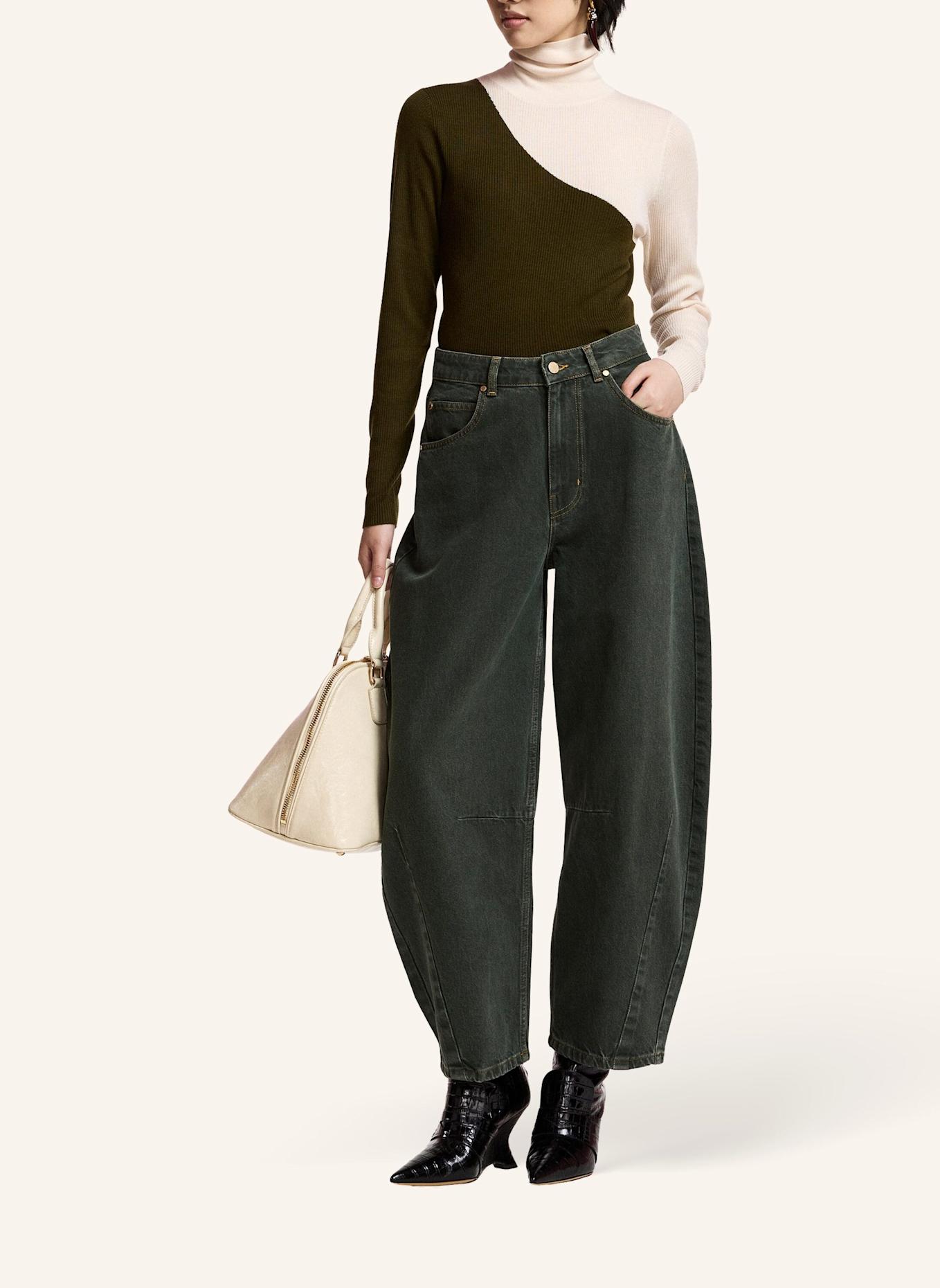 ESSENTIEL ANTWERP Pullover KONCERT: KHAKI / WEISS