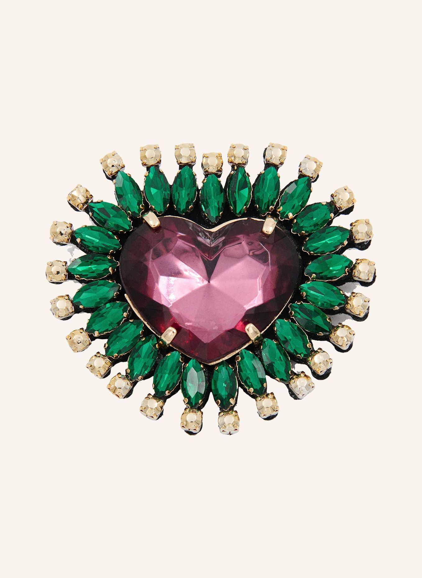 ESSENTIEL ANTWERP Accessoire KOEUR2: GRÜN / ROSA