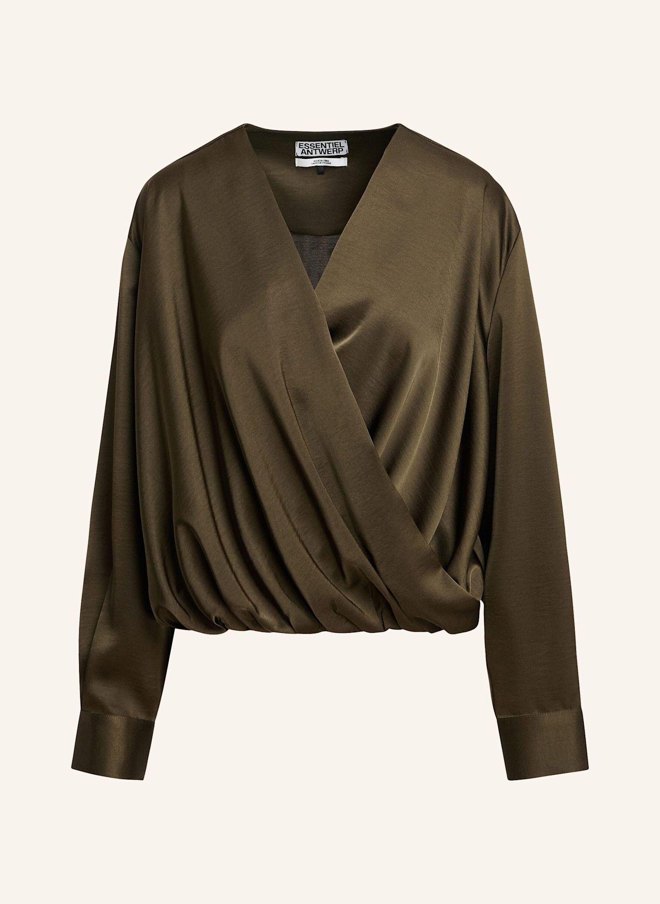 ESSENTIEL ANTWERP Oberteil KOLKWITZIA: KHAKI