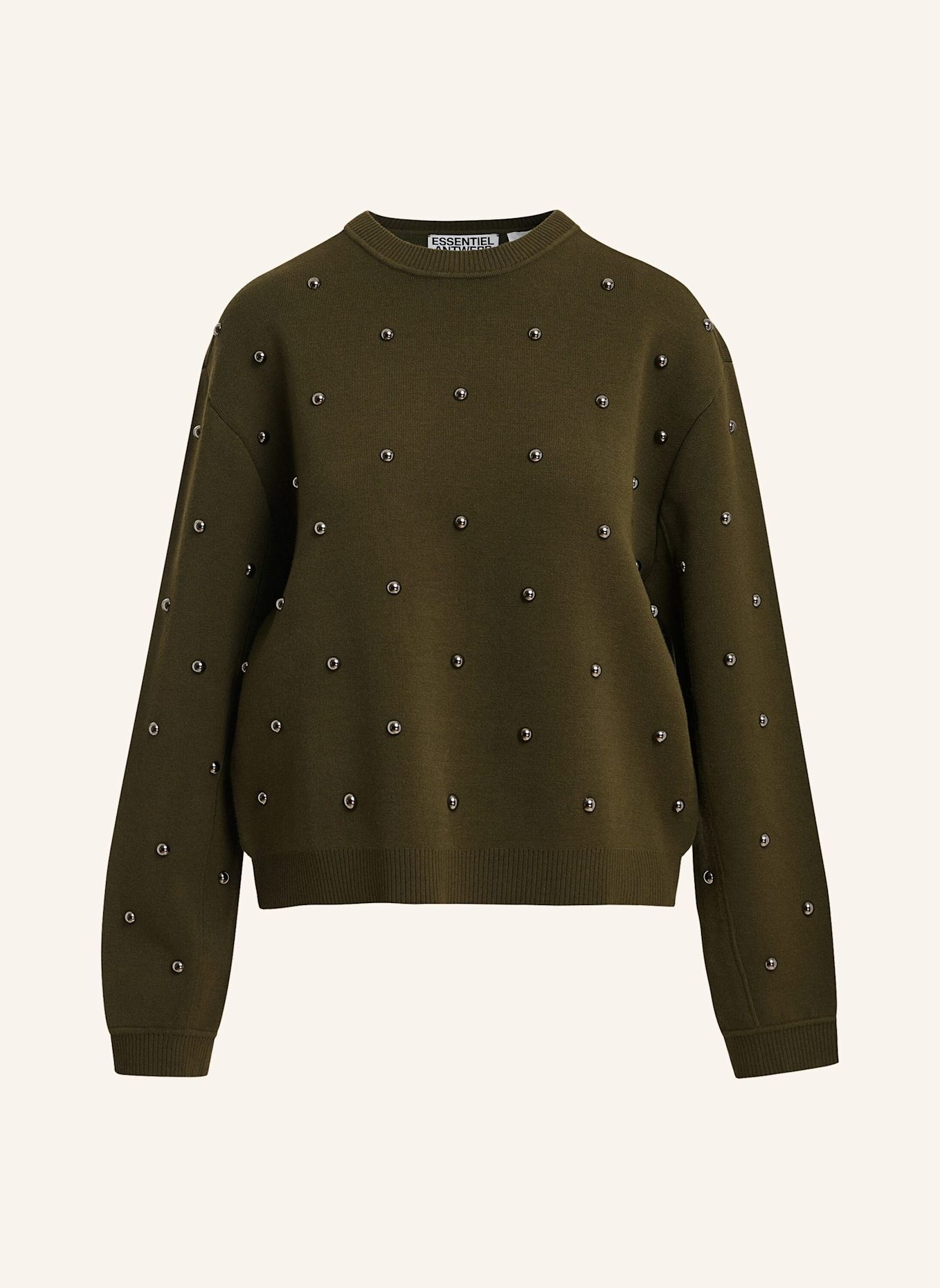 ESSENTIEL ANTWERP Pullover KLOU: KHAKI