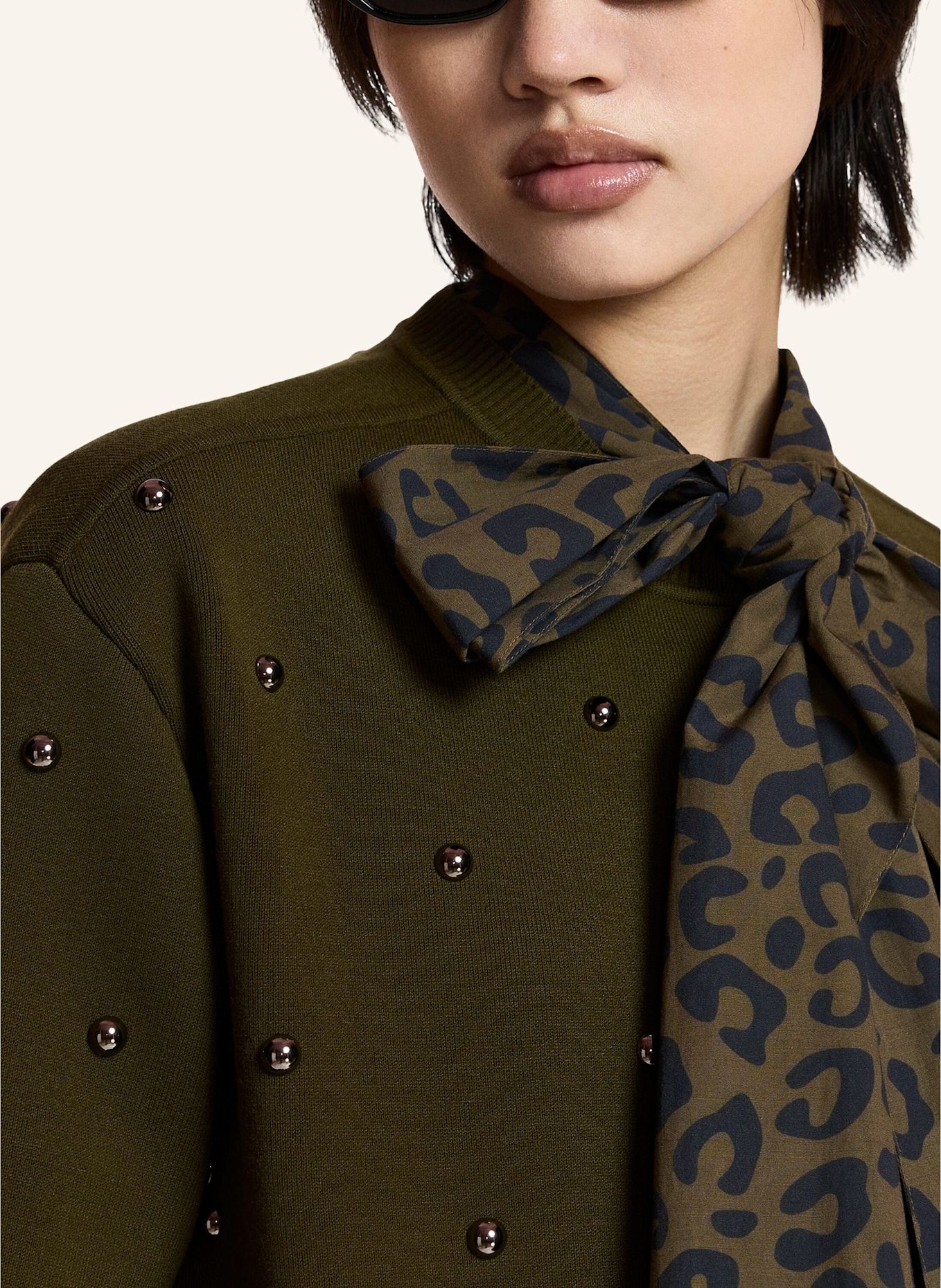 ESSENTIEL ANTWERP Pullover KLOU: KHAKI