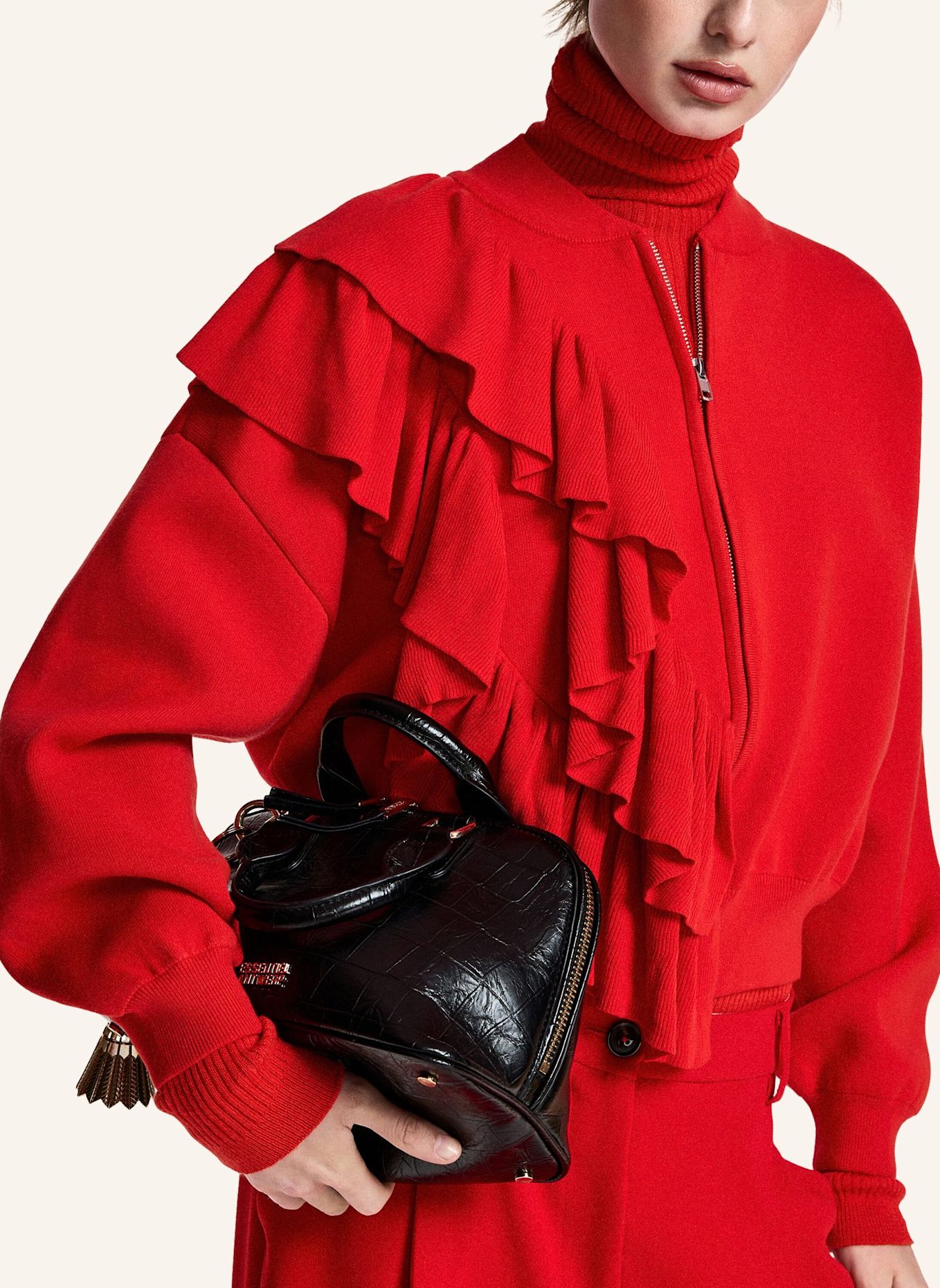 ESSENTIEL ANTWERP Strickjacke KODI: ROT