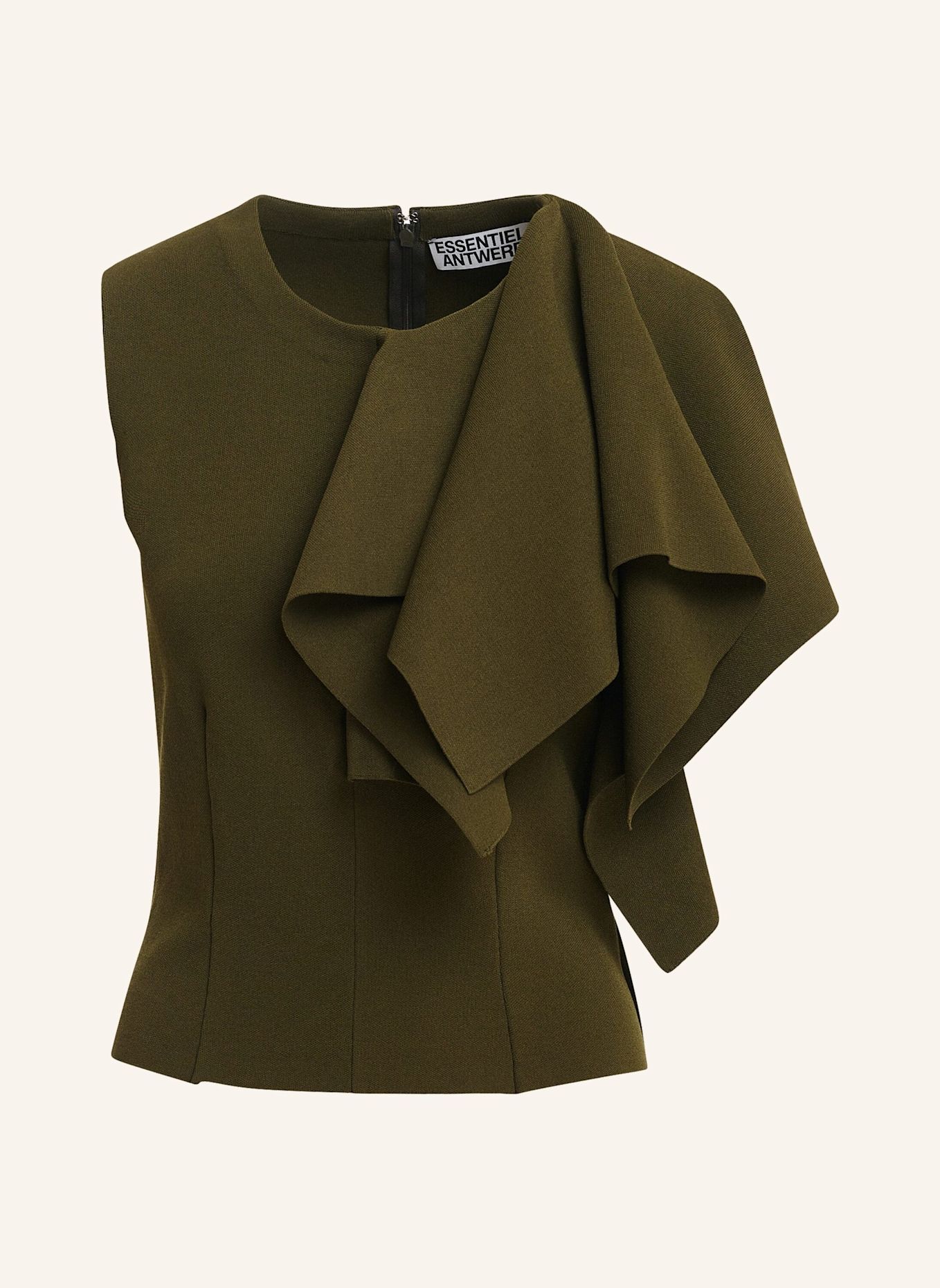 ESSENTIEL ANTWERP Pullover KNOW: KHAKI