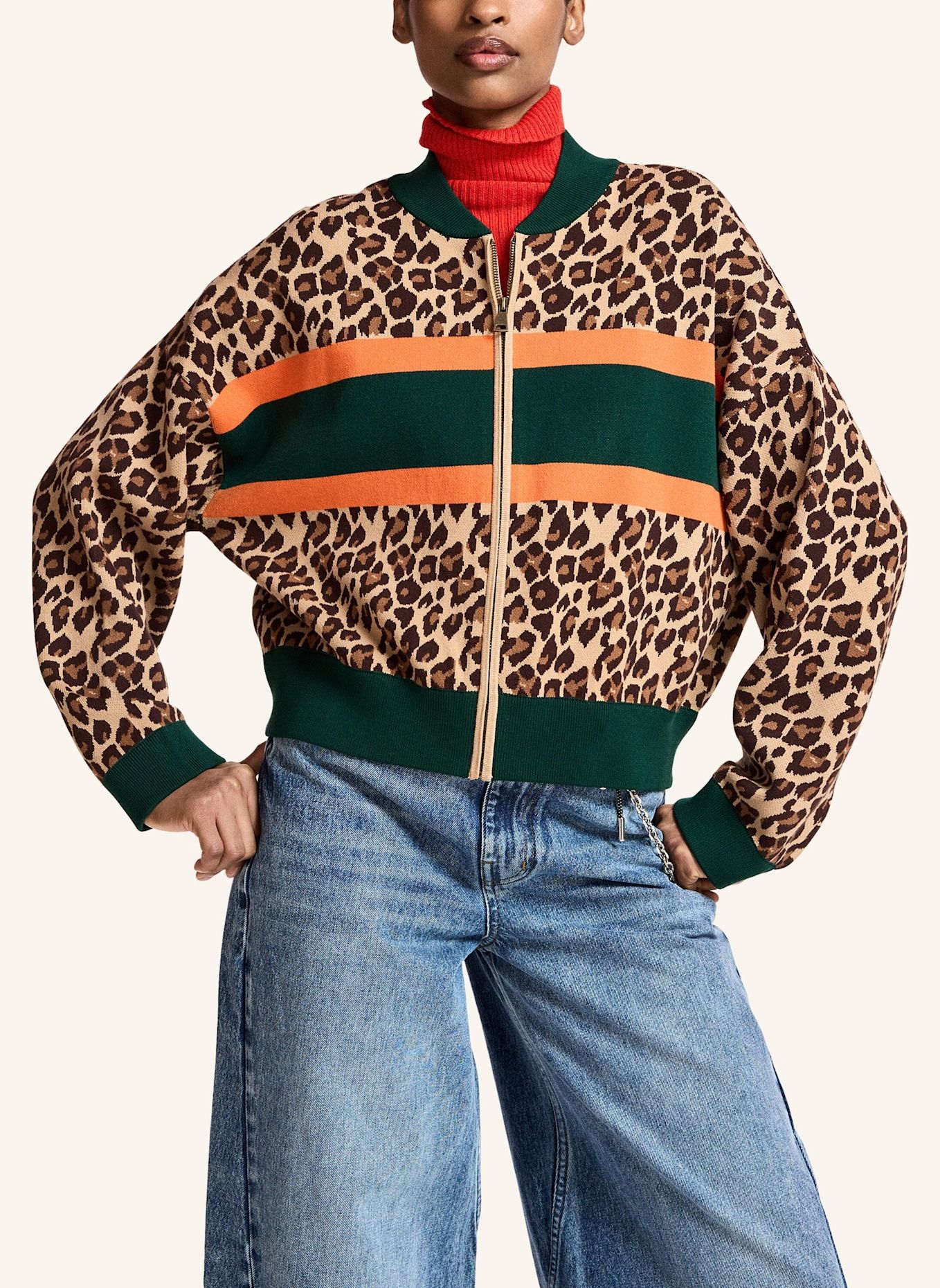 ESSENTIEL ANTWERP Strickjacke KUTIE: BRAUN