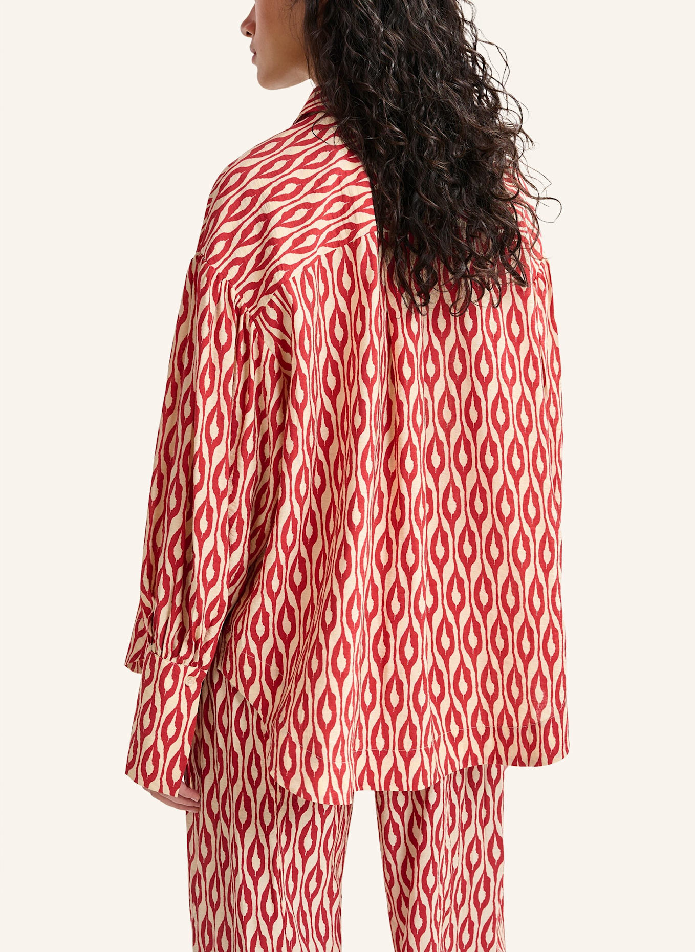 ESSENTIEL ANTWERP Hemd IHEDFORD: ORANGE/ BEIGE