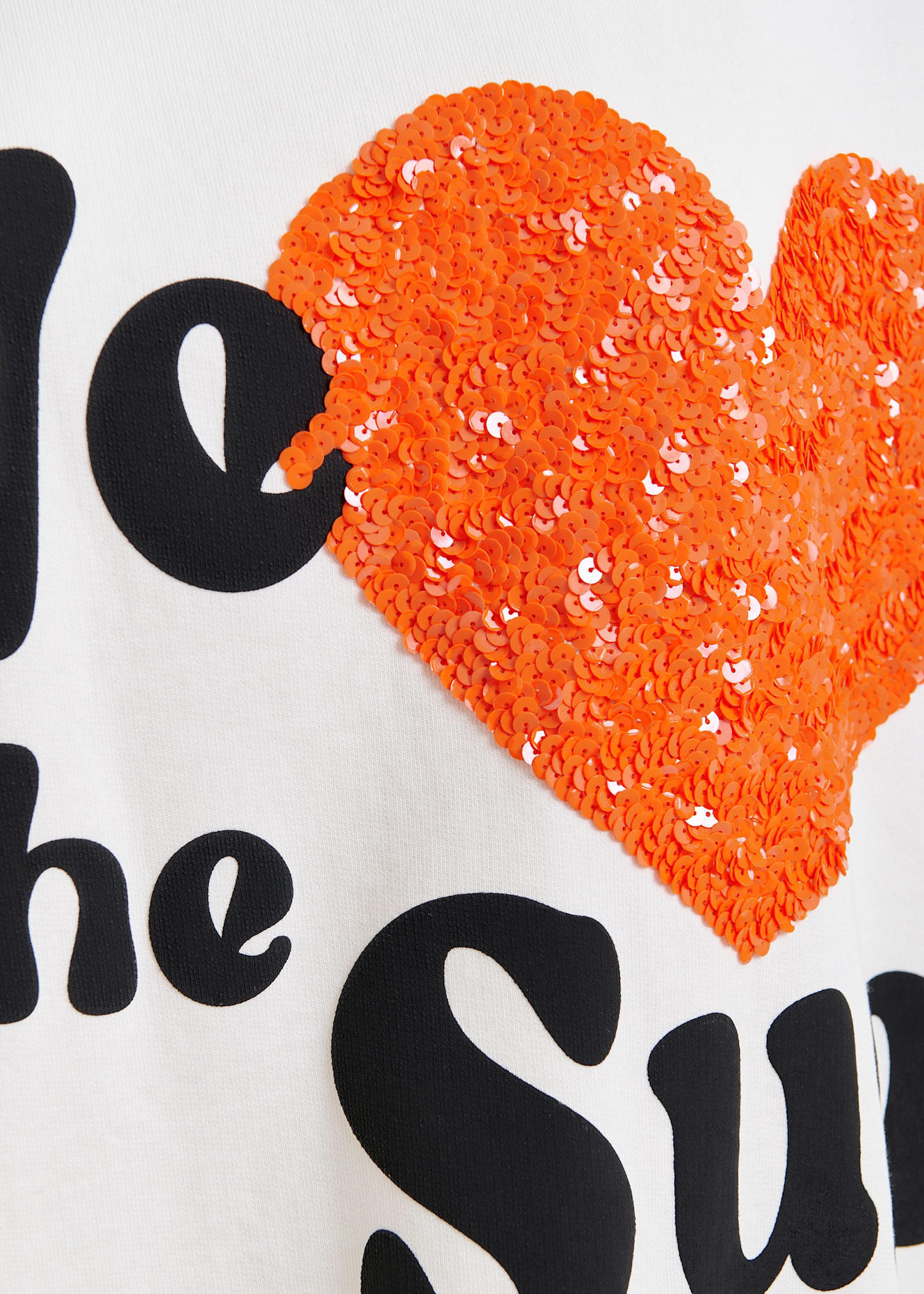 ESSENTIEL ANTWERP Sweatshirt IHEXPERIENCE: WEISS/ ROT/ SCHWARZ