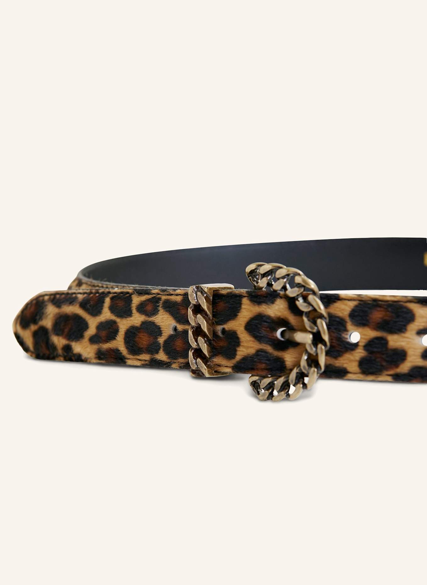 ESSENTIEL ANTWERP Gürtel IPONY: SCHWARZ/ BRAUN