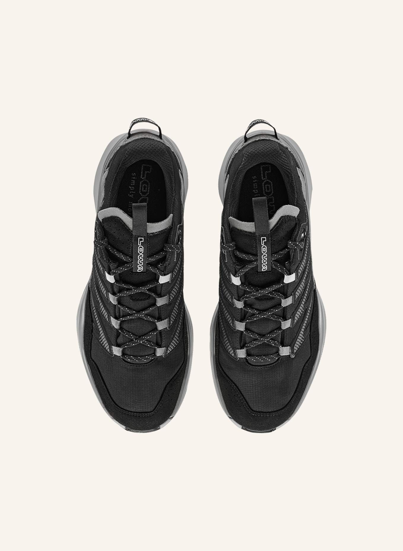 LOWA Trekkingschuhe MADDOX PRO GTX LO: SCHWARZ