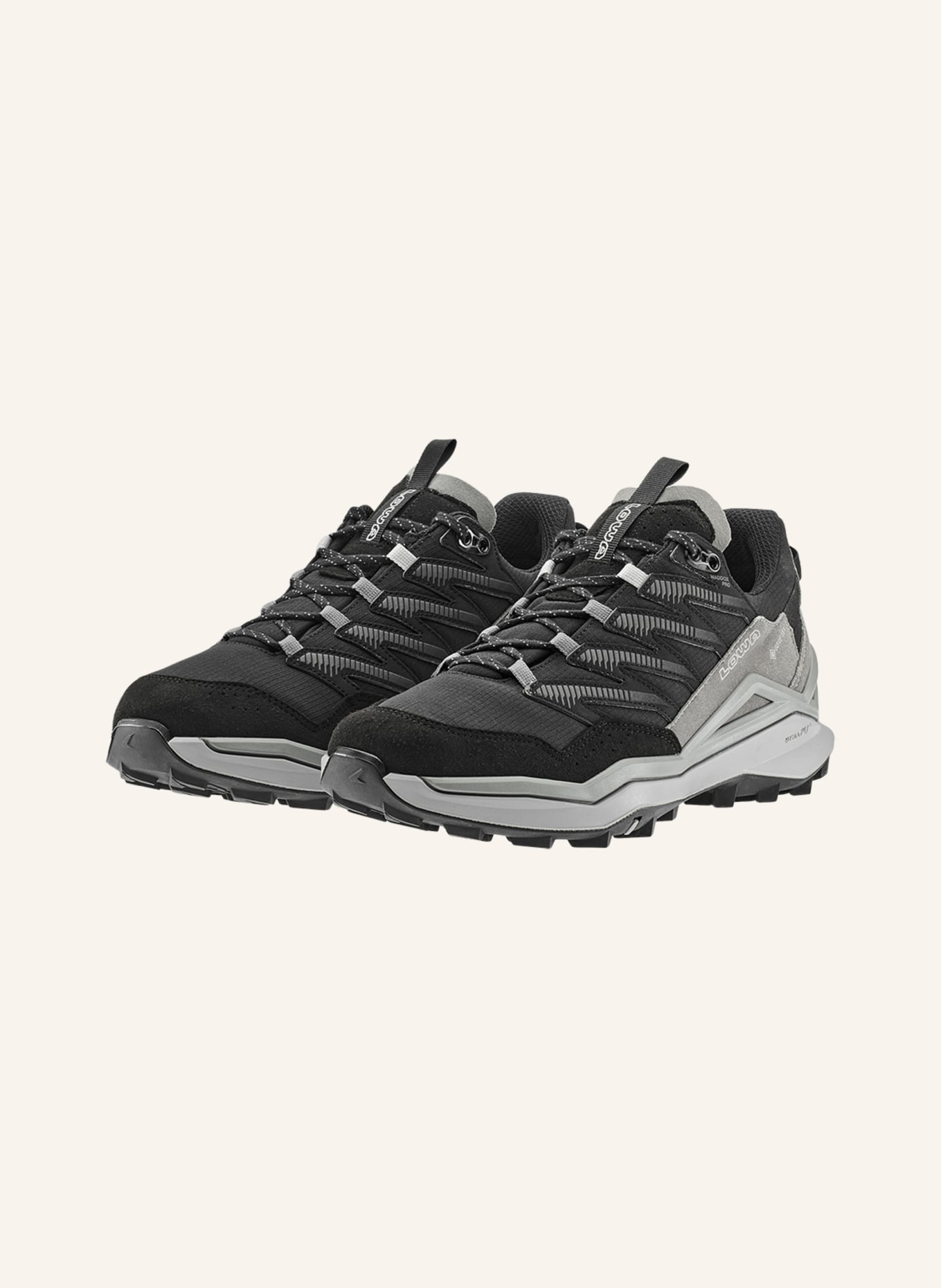 LOWA Trekkingschuhe MADDOX PRO GTX LO: SCHWARZ
