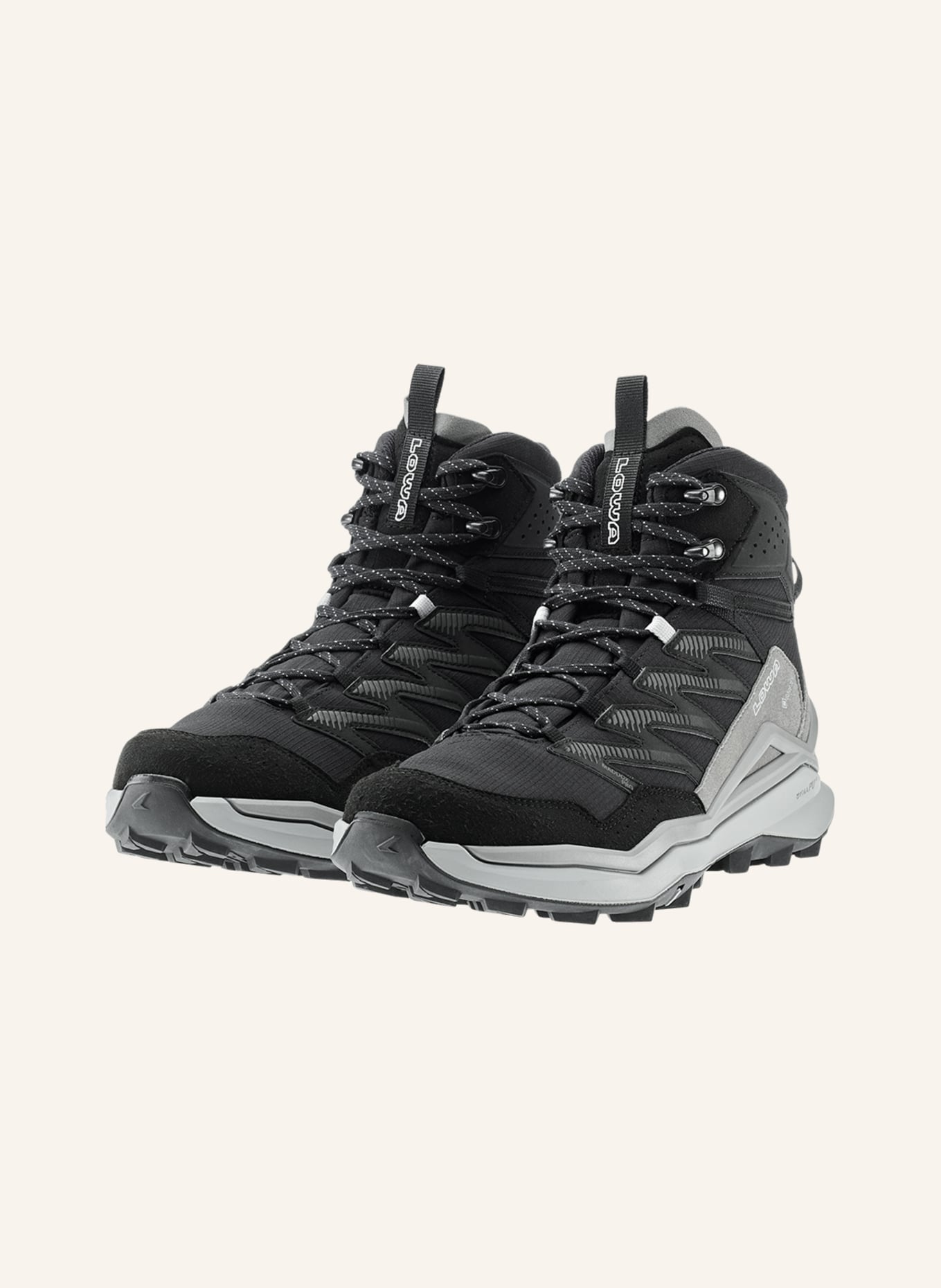 LOWA Trekkingschuhe MADDOX PRO GTX MID: SCHWARZ