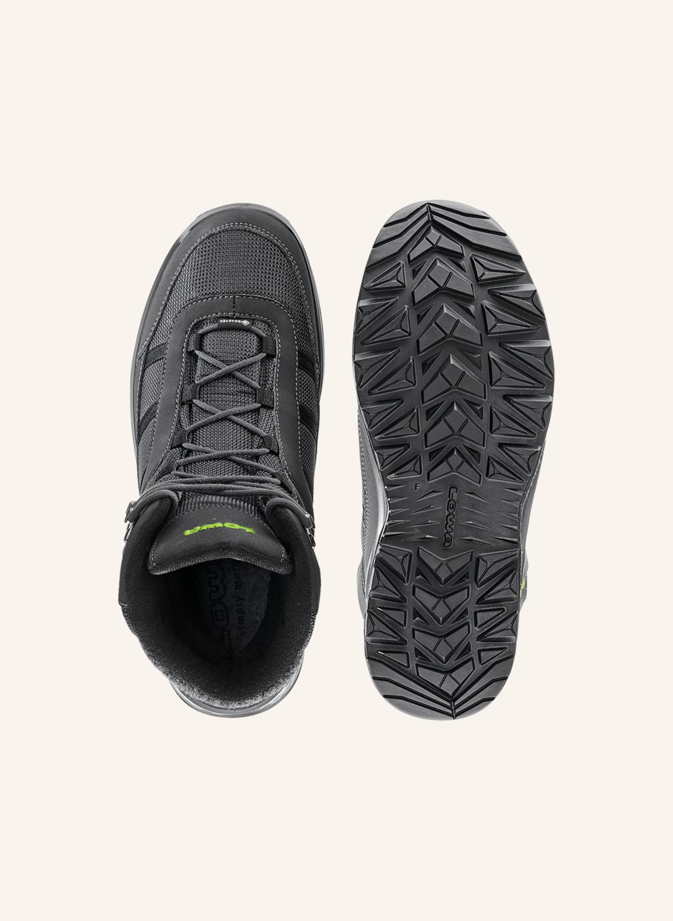 LOWA Outdoor-Schuhe TRIDENT III GTX: GRAU