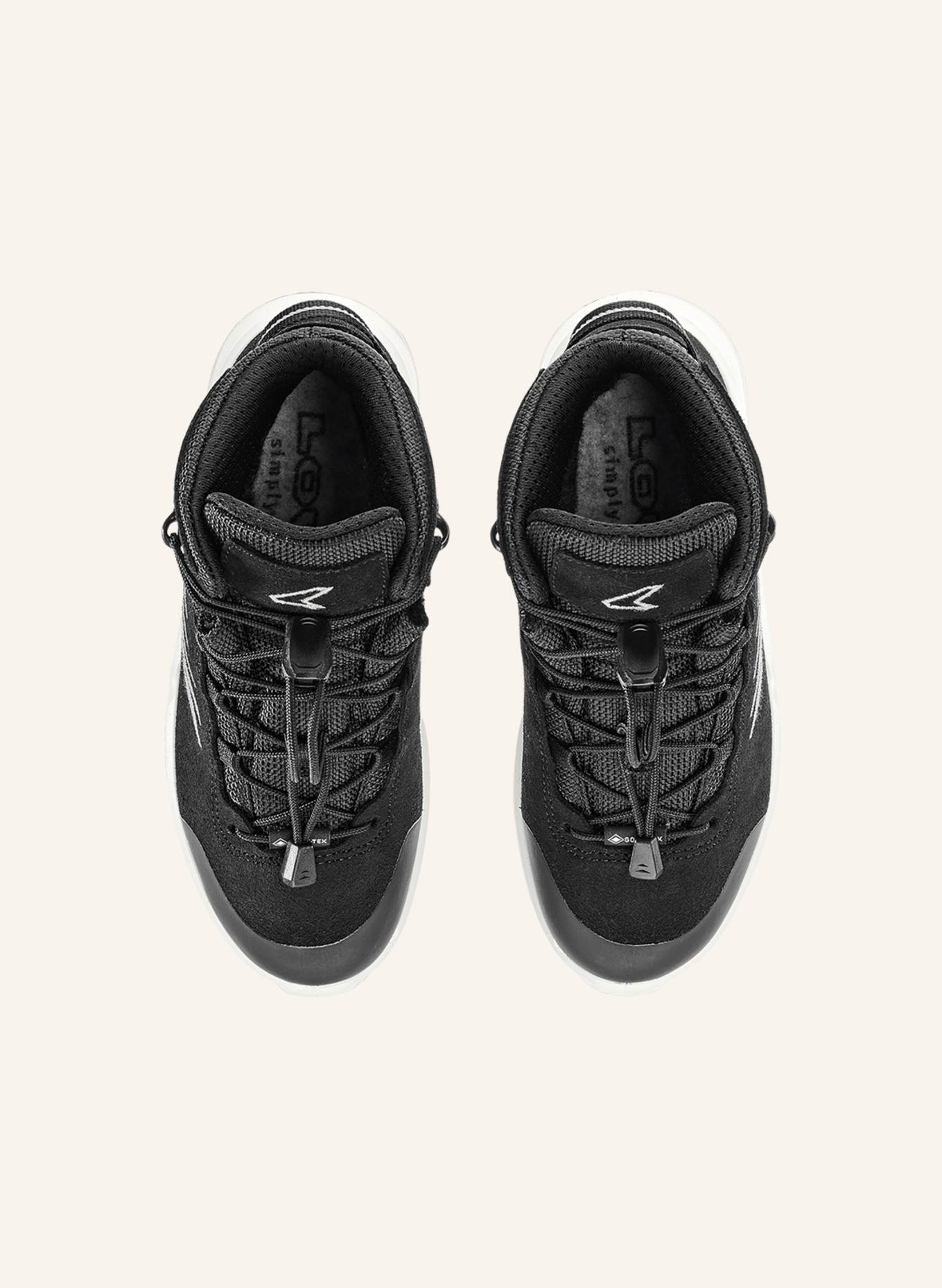 LOWA Outdoor-Schuhe CALLISTO GTX MID JR: SCHWARZ