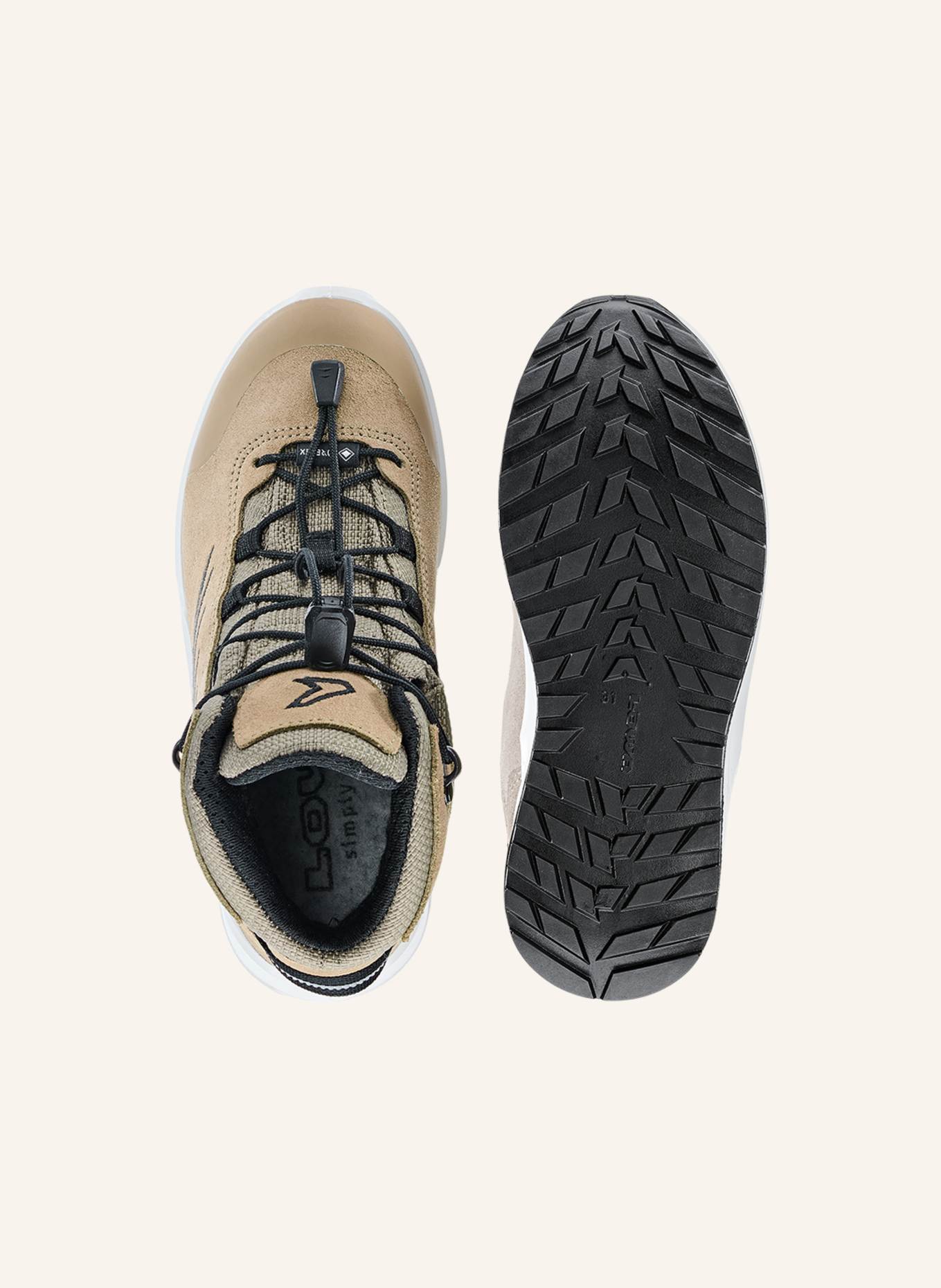 LOWA Outdoor-Schuhe CALLISTO GTX MID JR: BEIGE