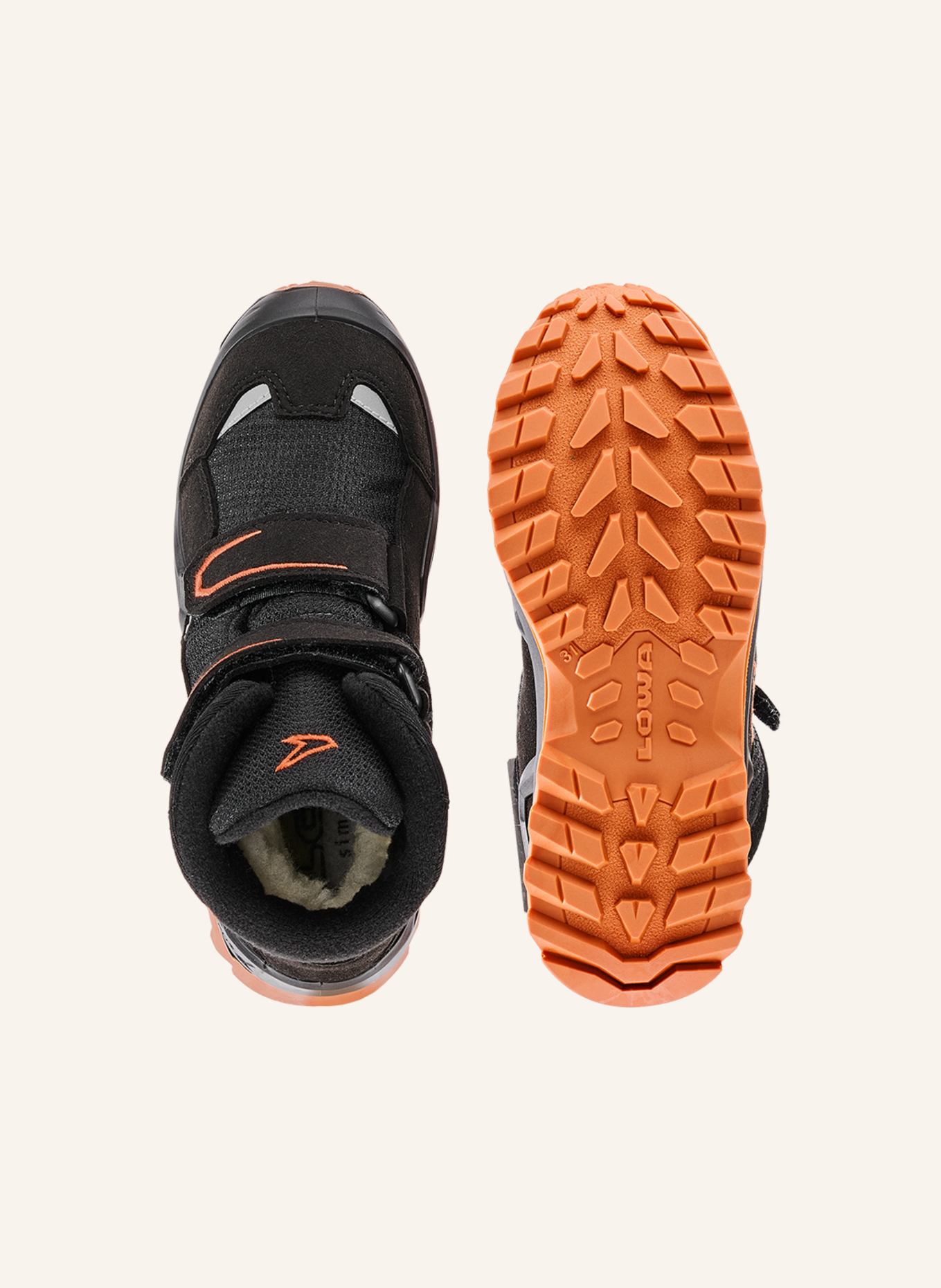 LOWA Outdoor-Schuhe MILO EVO GTX MID JR: SCHWARZ